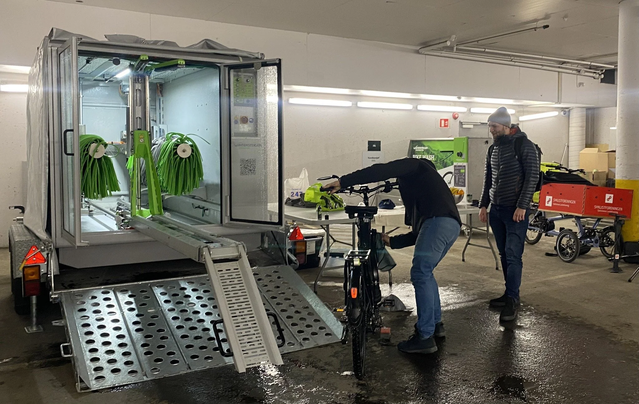 Vintersykkeldagen i Nydalen