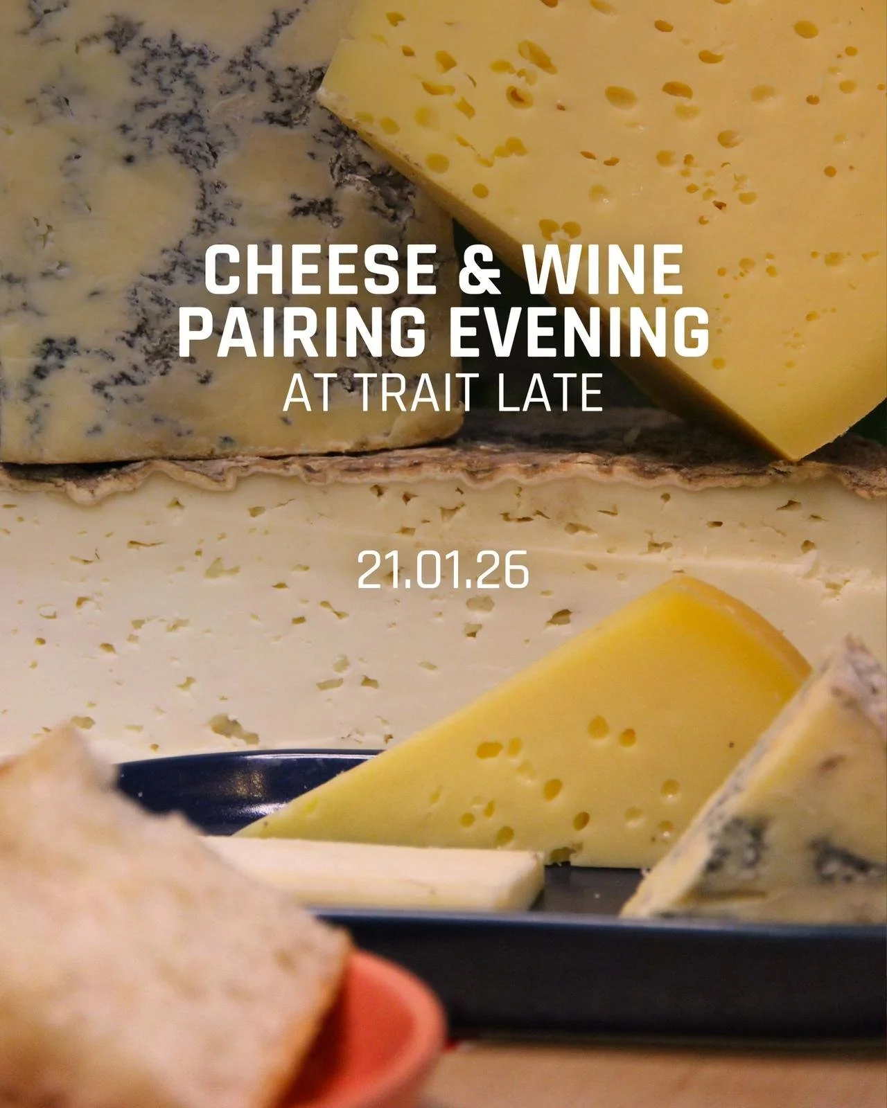 Cheese & Wine Pairing Evening