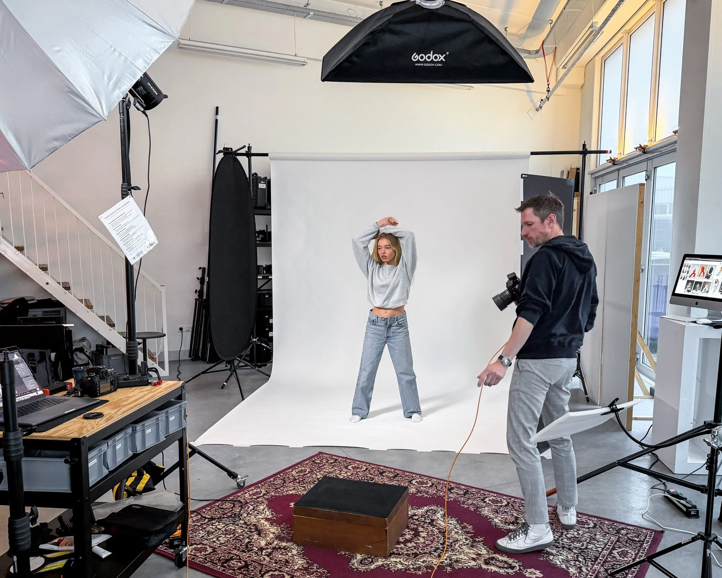 Fotoshoot met Hinte Wijnhoud