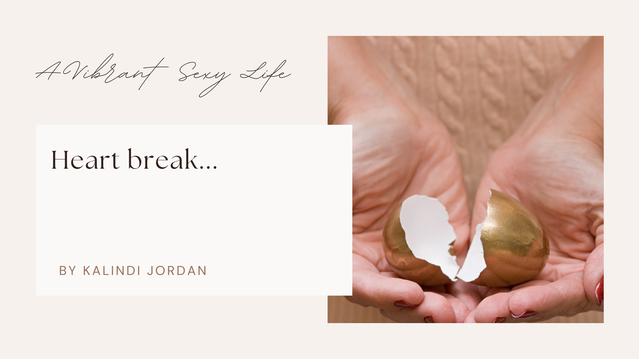 Heart break or a broken dream!