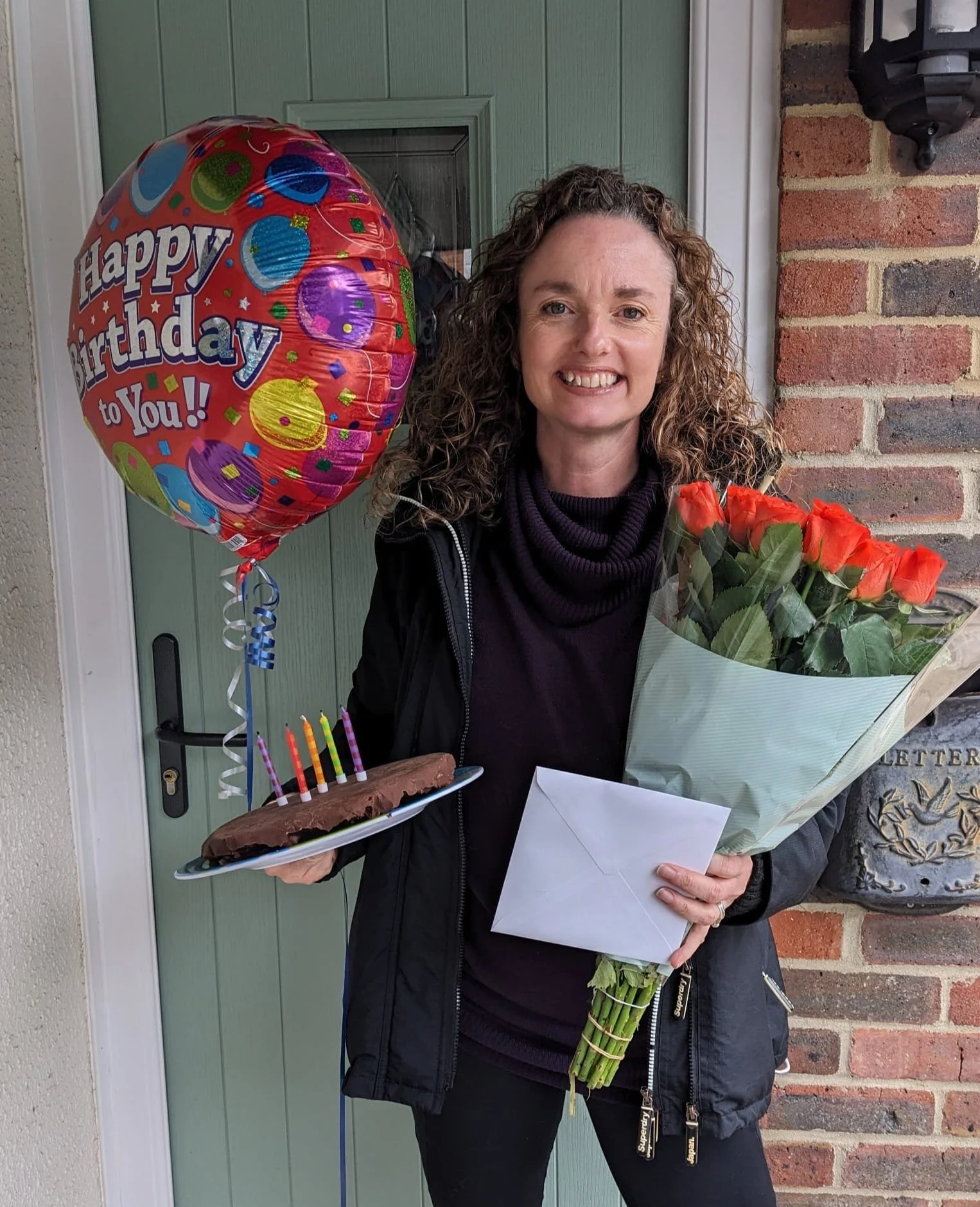 "Today Hook Home Help helped to make someone's birthday a bit more special than usual…When someone phoned she told them she couldn't chat because she was having a birthday party!"
