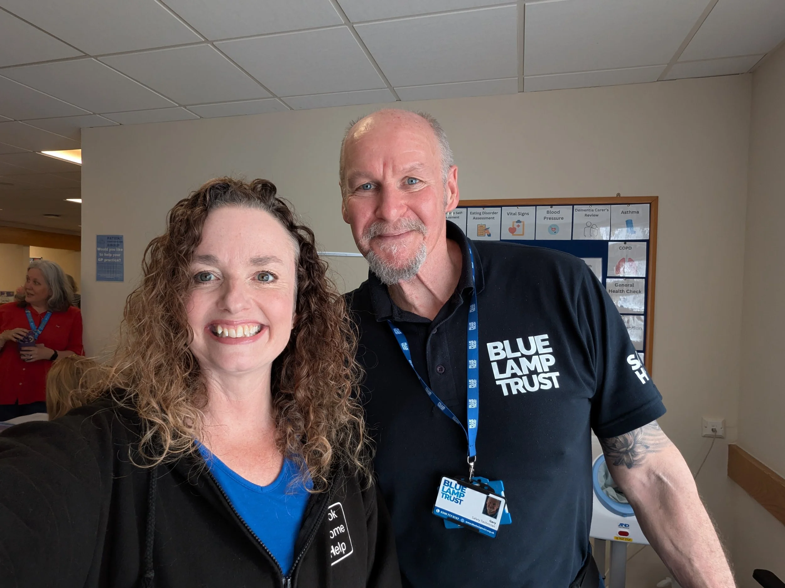  A lovely morning connecting with like minded people, swapping stories about how we have helped people in our communities to feel safer and happier