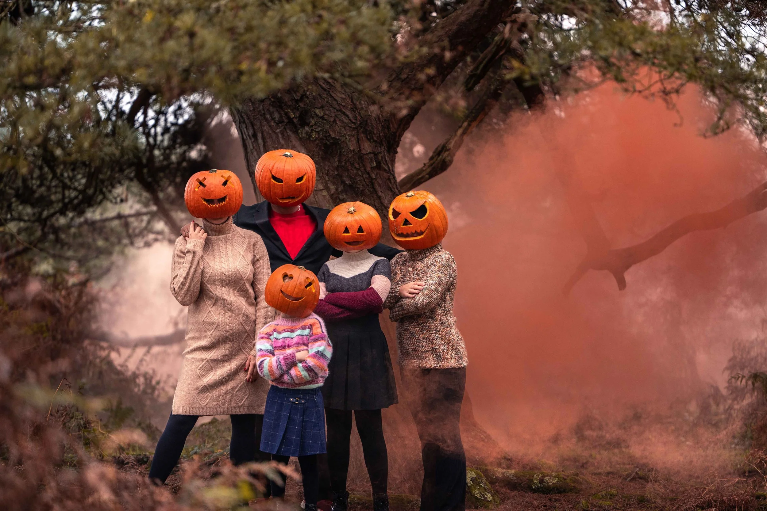haloween family photoshoot