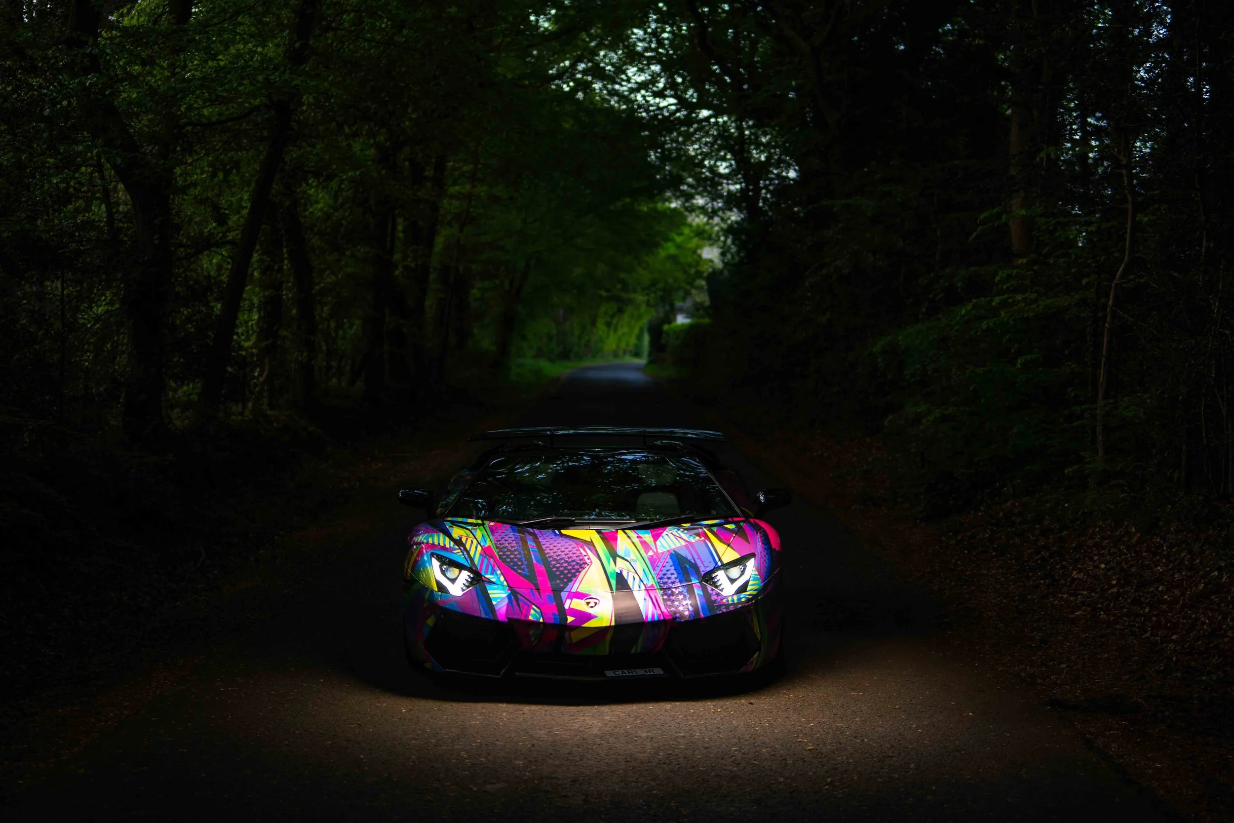 3 cars, 1 photographer