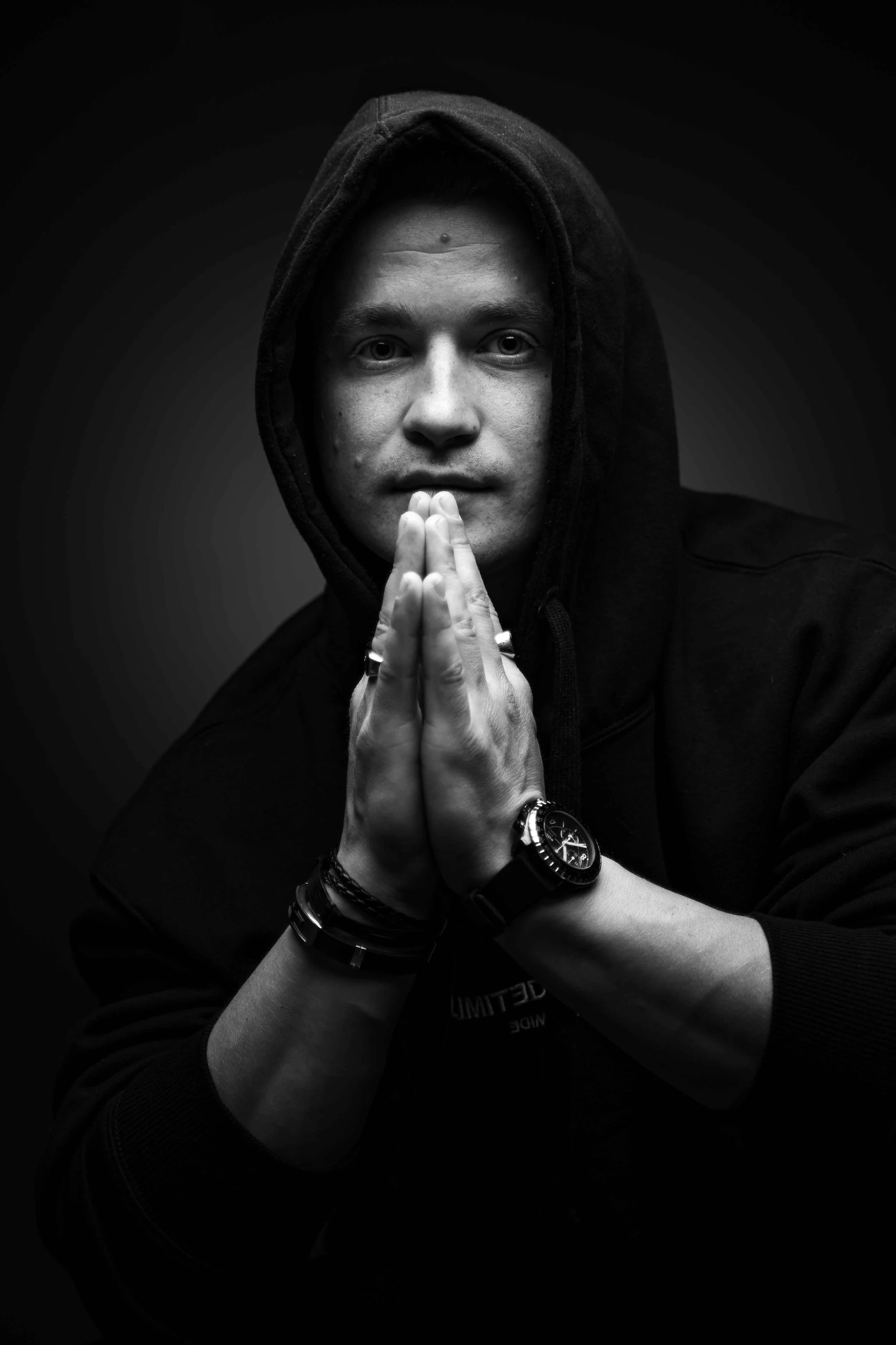 lifestyle moody male portrait