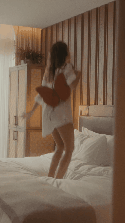 Butterfly bed bouncing.gif