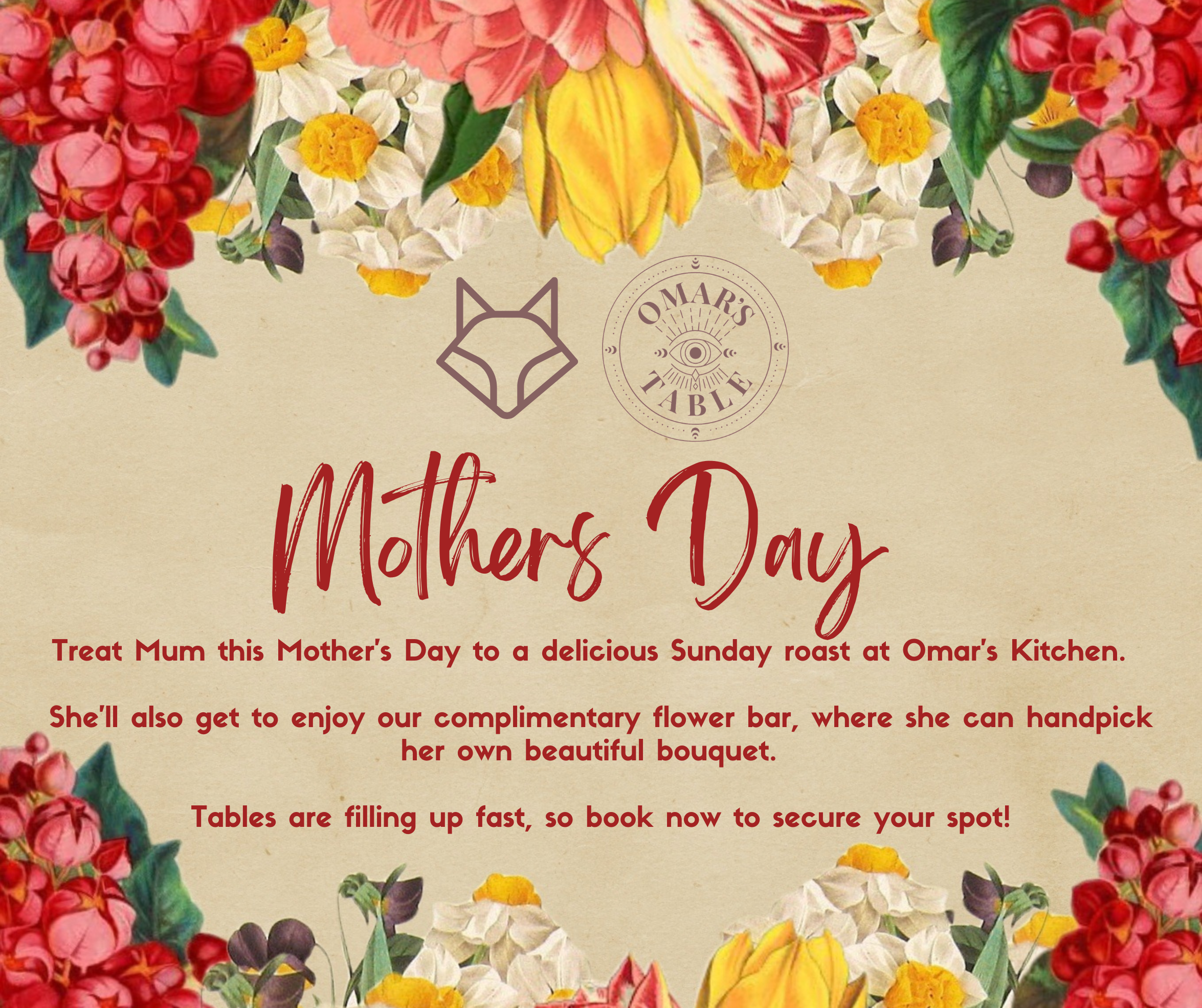 Mother's Day at Omar's Table