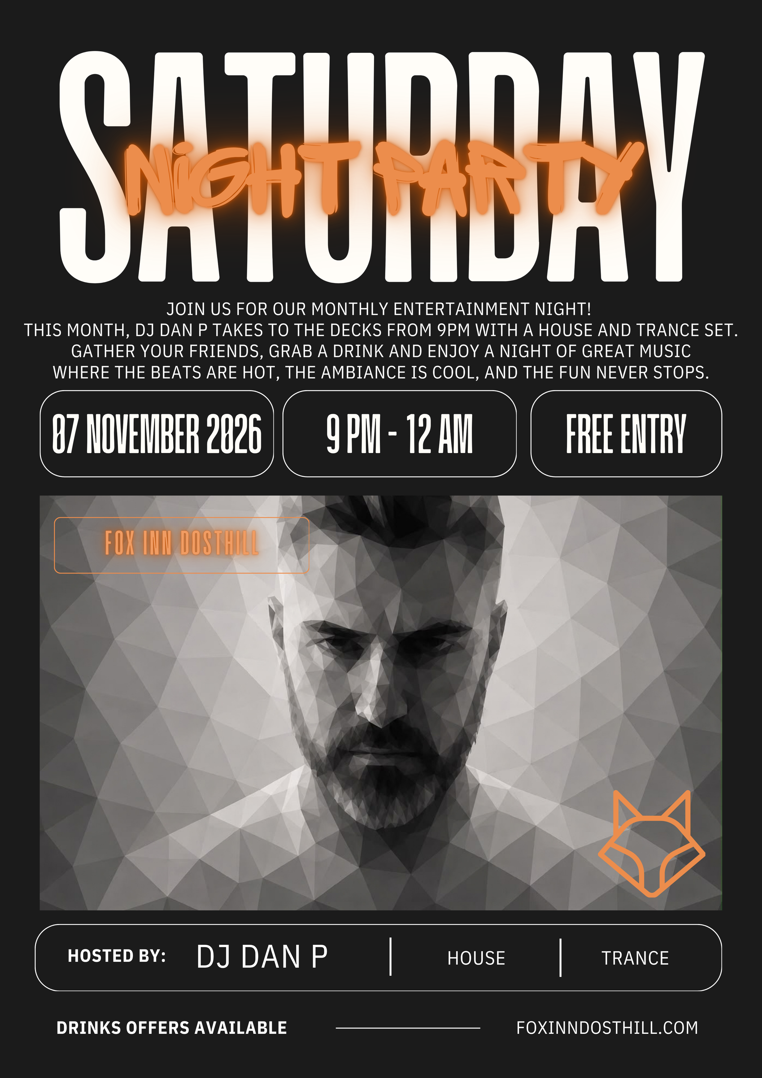 Entertainment Night - DJ Dan P