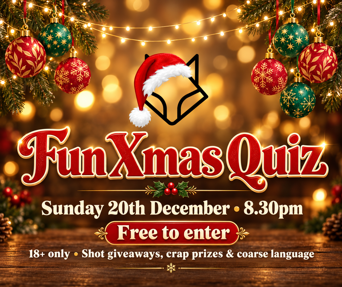 Adult Only Xmas Quiz