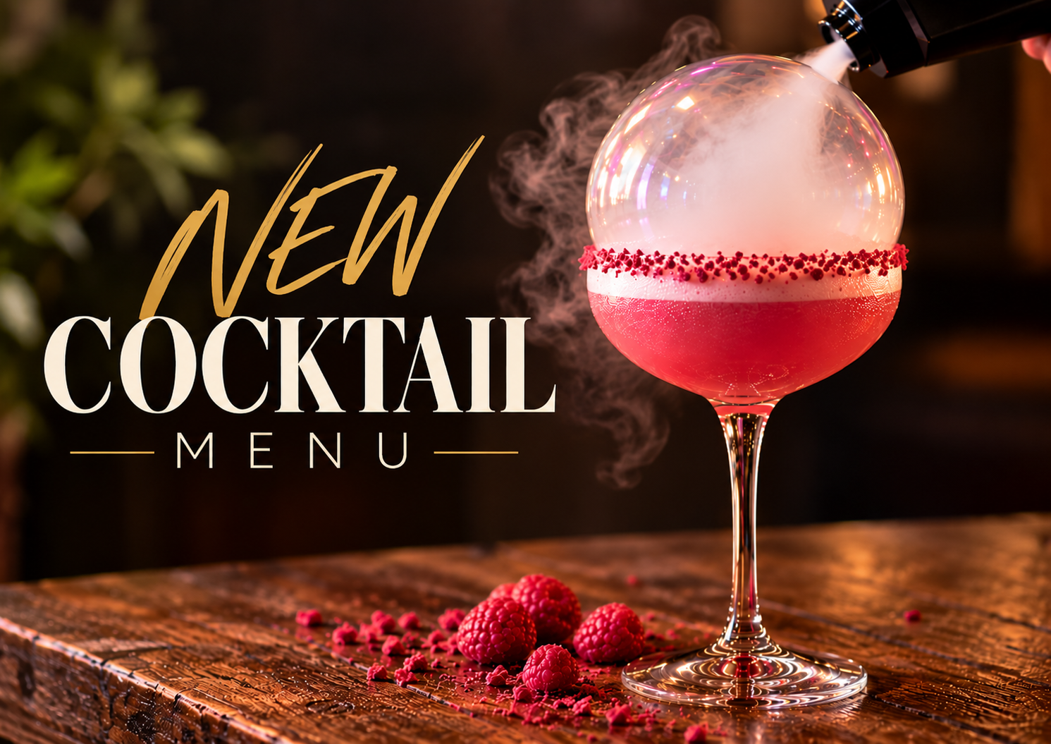 Cocktail Menu Launch