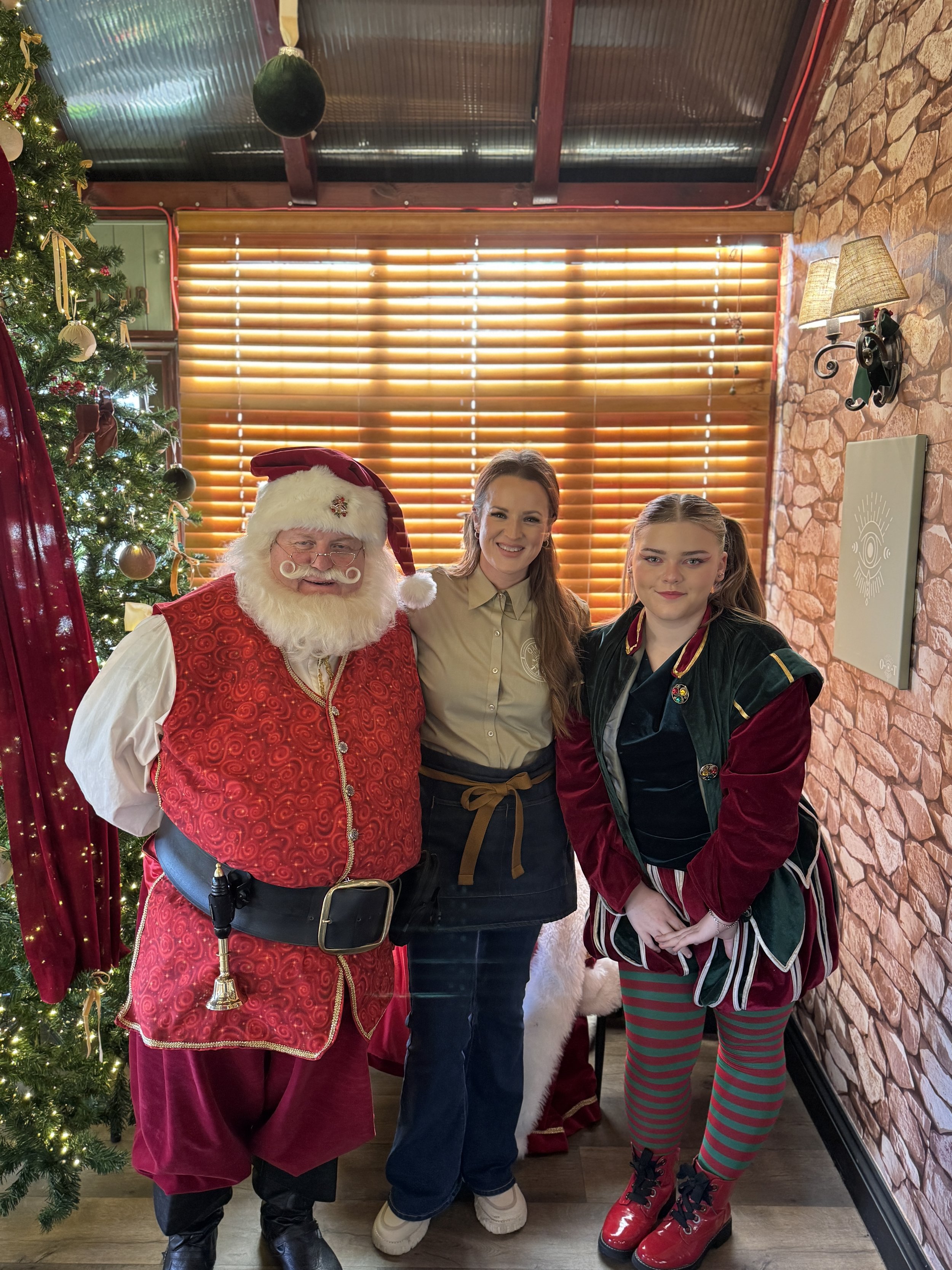 Santa at the Fox 2025