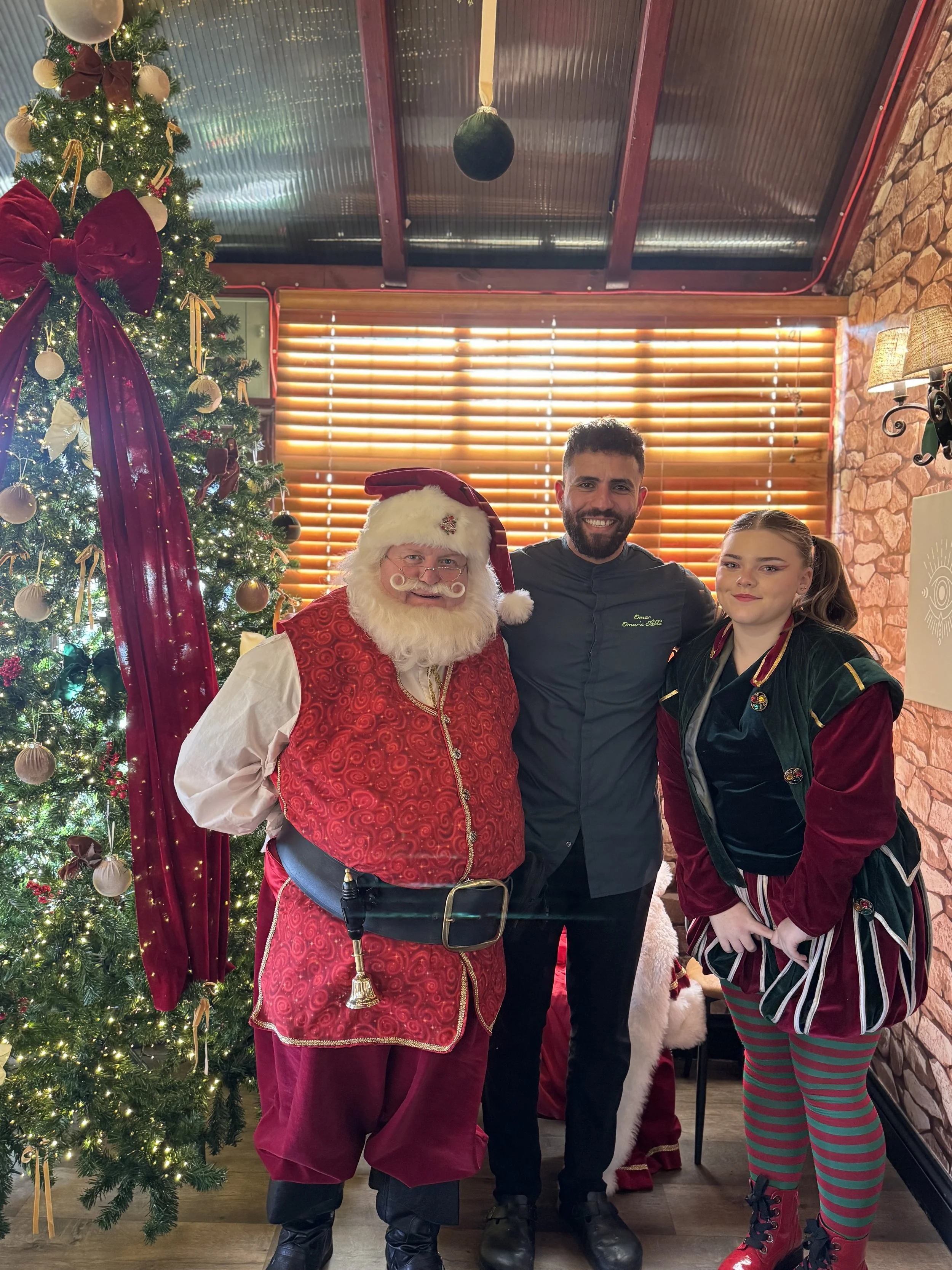 Santa at the Fox 2025