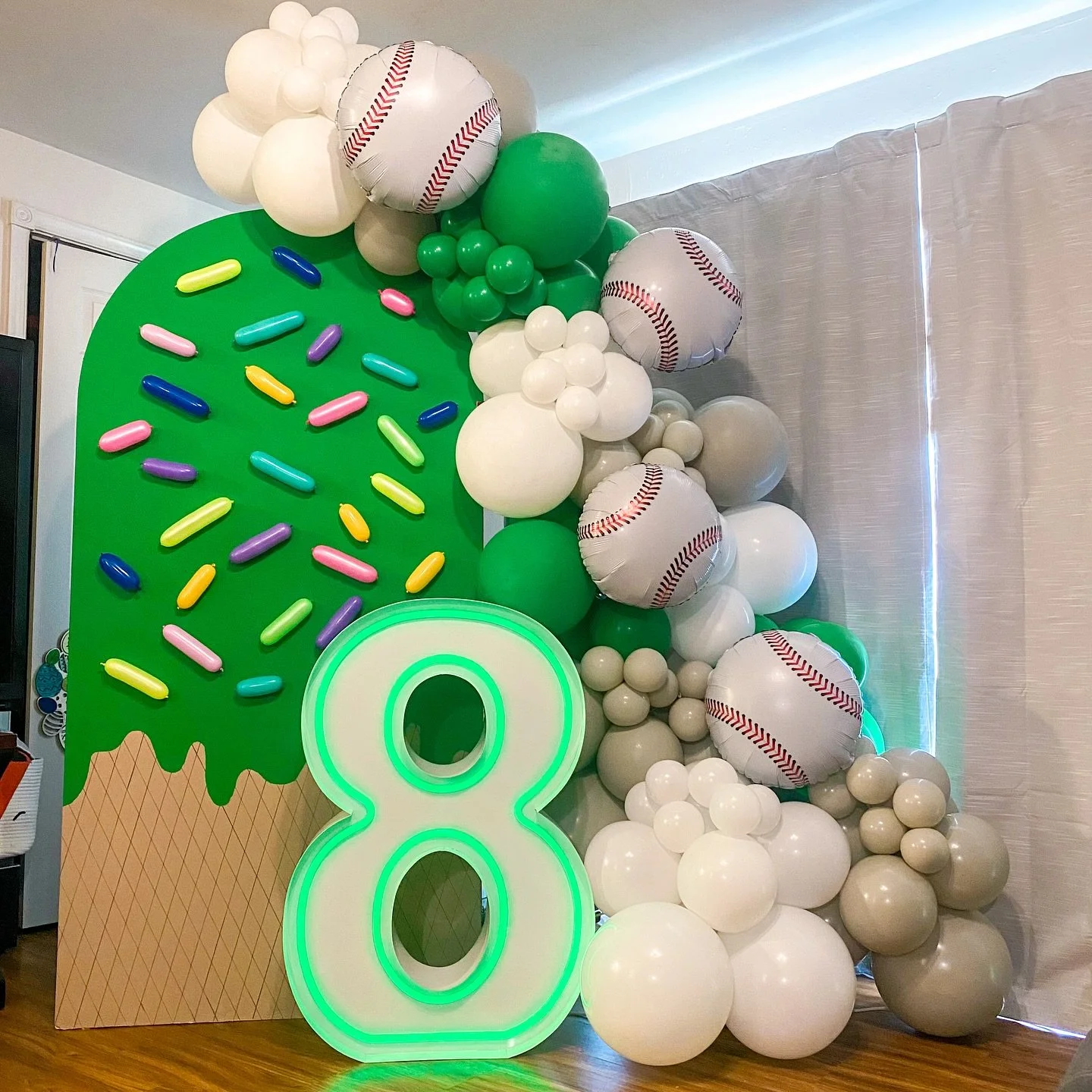 RESPECT THE DRIP ⚾️🏆🍦

This backdrop package, inspired by the Ice Cream Collection from @baseball_lifestyle101, knocked it out of the park 💥

We brought the POP, and our friends over at @ledmarquee_philly brought the GLOW ✨

🎯 Now that&rsquo;s ho