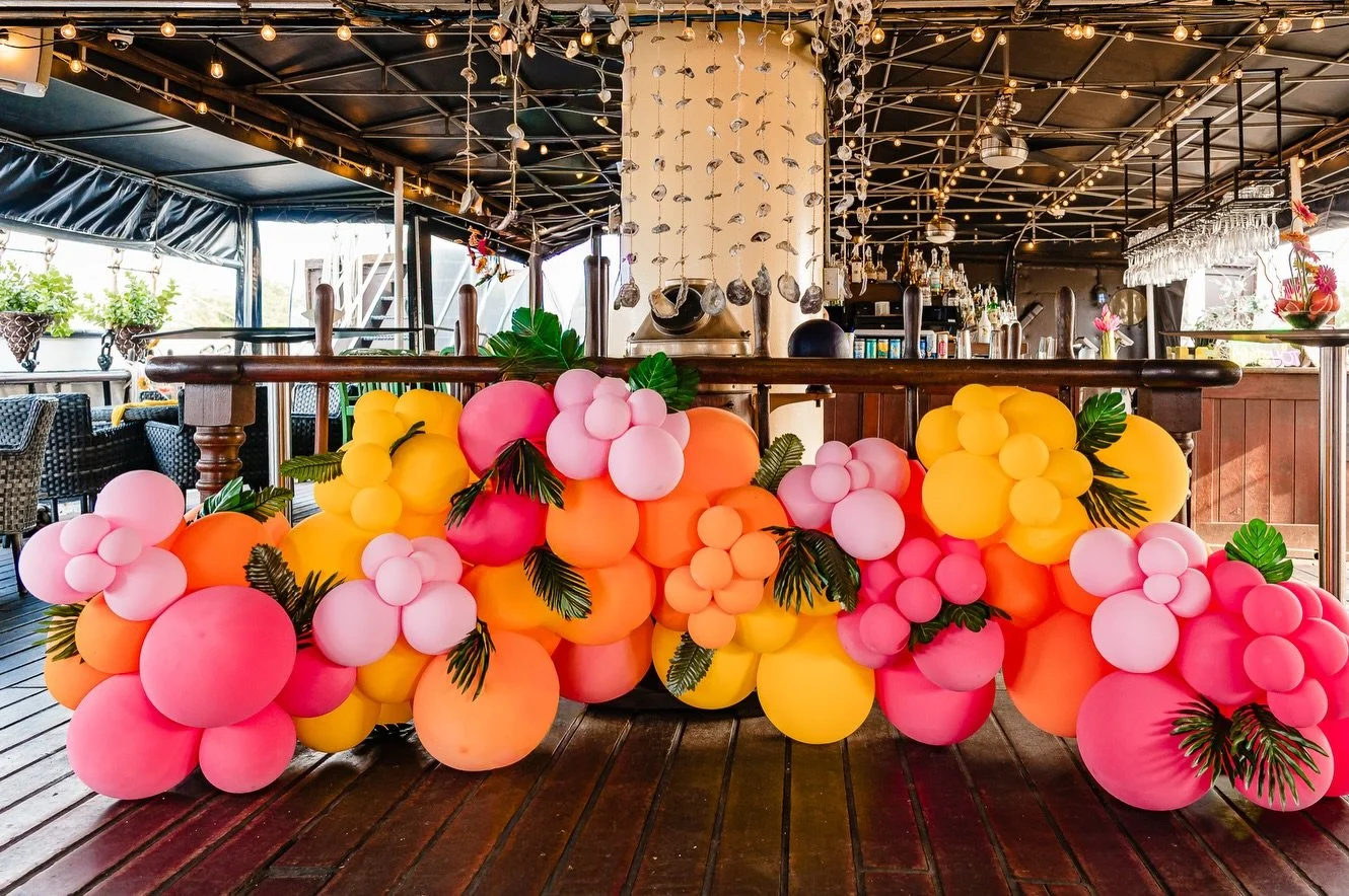Your reminder that balloons don&rsquo;t have to stop at the backdrop. ✨

Fill those empty spaces, frame your setup, and add a pop of color where guests least expect it. From under the bar to dessert tables and lounge areas, the little details are wha