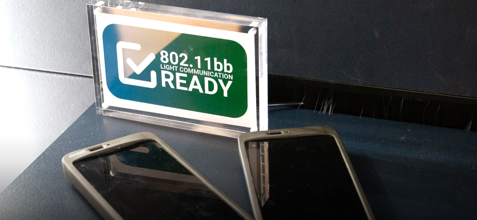 How does the 802.11bb LiFi standard work with existing Wi-Fi networks?