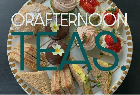 We are very excited to announce that starting next month we will be having a monthly Crafternoon Tea with a different craft every month! 
What better way to spend a Saturday afternoon than trying a new craft with a homemade cream tea.  A great way to
