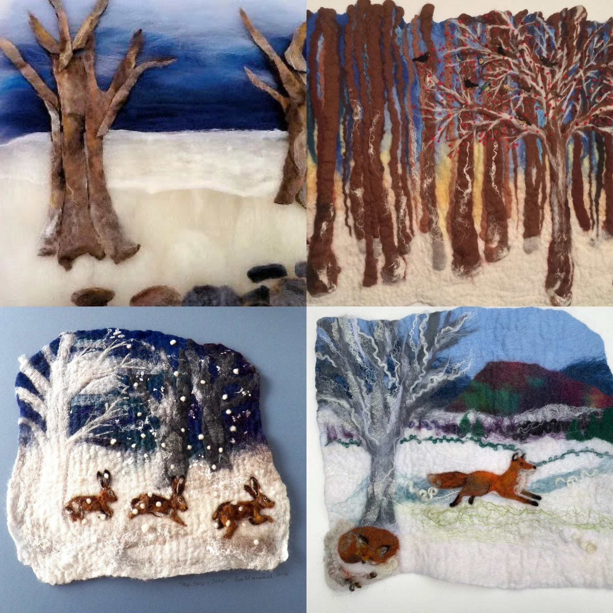 Felted Winter Wonderland