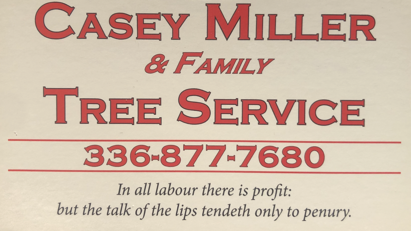 Casey Miller &amp; Family Tree Service