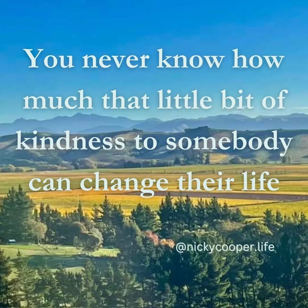 Life is full of moments where a simple act of kindness can make a world of difference to someone else. Whether it's a smile, a gentle touch, or a heartfelt word, that simple moment can have the power to be the turning point in someone's day, or even 