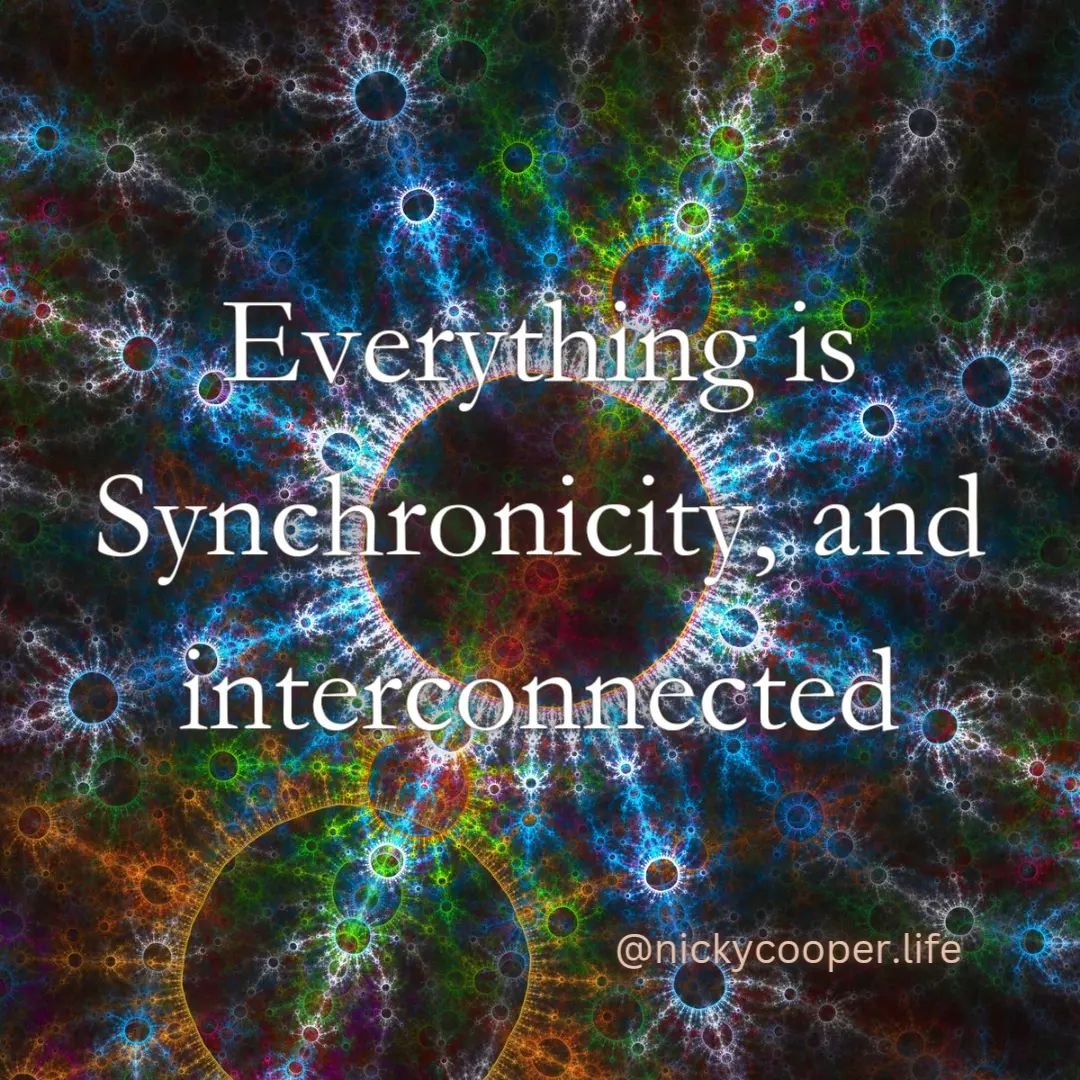 Have you noticed how everything in your life has its own rhythm and is somehow connected? Every event, every encounter, and every plot twist is part of some grand design? Like pieces of a puzzle all falling into place when we least expect it. 

It's 