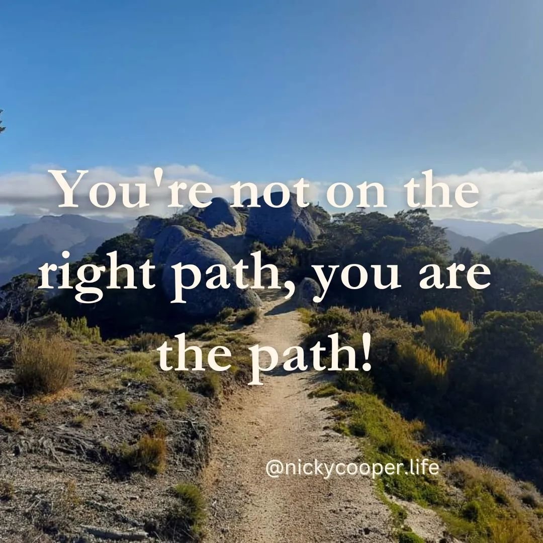 In this journey we call life, we're forever searching for the right path, hoping it will lead us to utter joy and fulfillment. But the path we're seeking is not something we find. It's not fate or a predetermined track. It's something we absolutely c