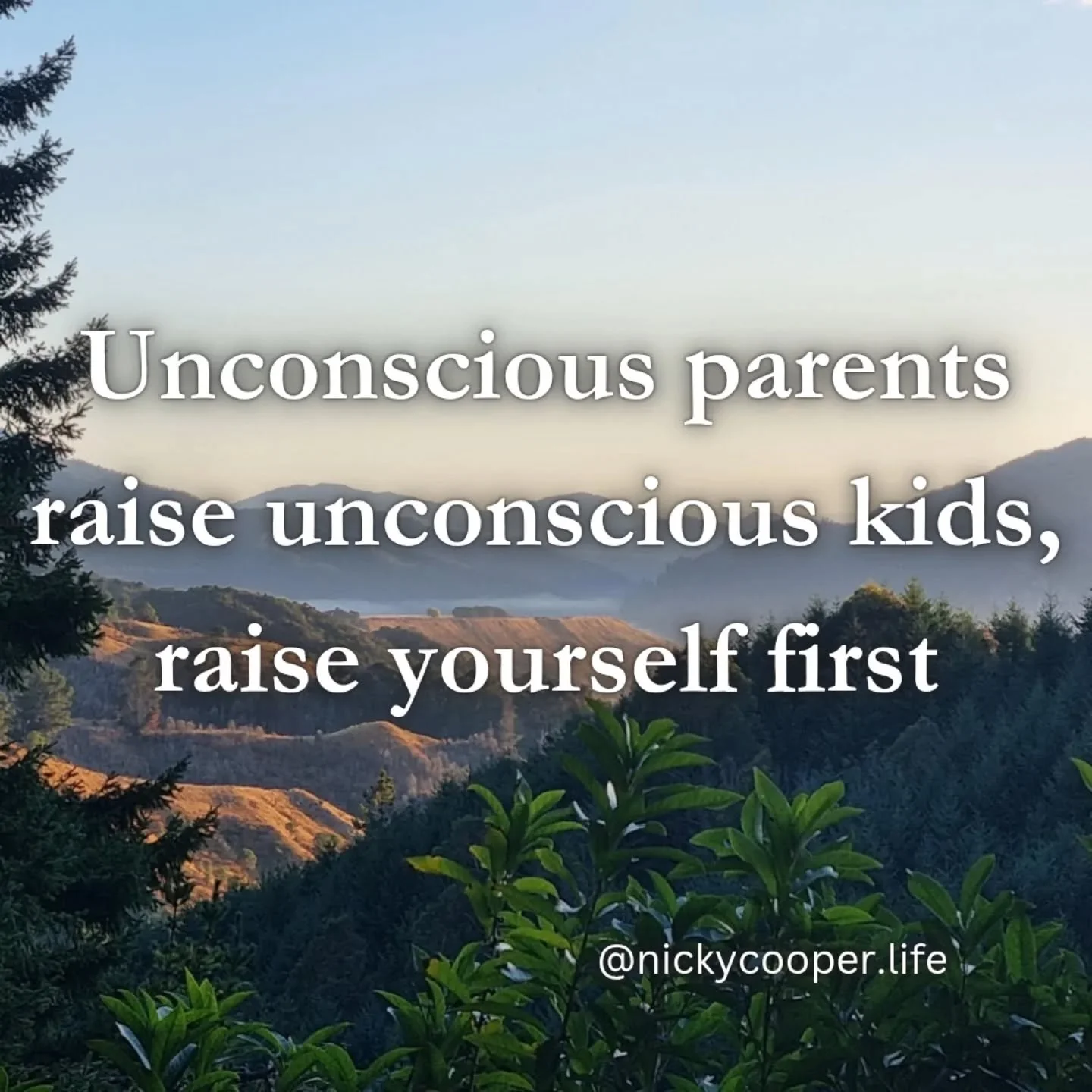If you're still carrying those childhood wounds that you never chose, be mindful of what you're handing to the next generation.

Unconscious parenting can manifest like constant busyness, disconnection, emotional shutdown, overachievement, or a level
