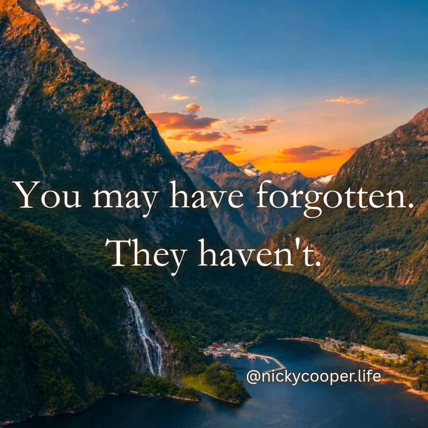 &ldquo;I've met you before,&rdquo; they said.

I was in a shop yesterday. The person serving me searched my face for a second, and then told me why.

Many years ago, their spouse's parent was dying.

There had been complicated family dynamics. And th