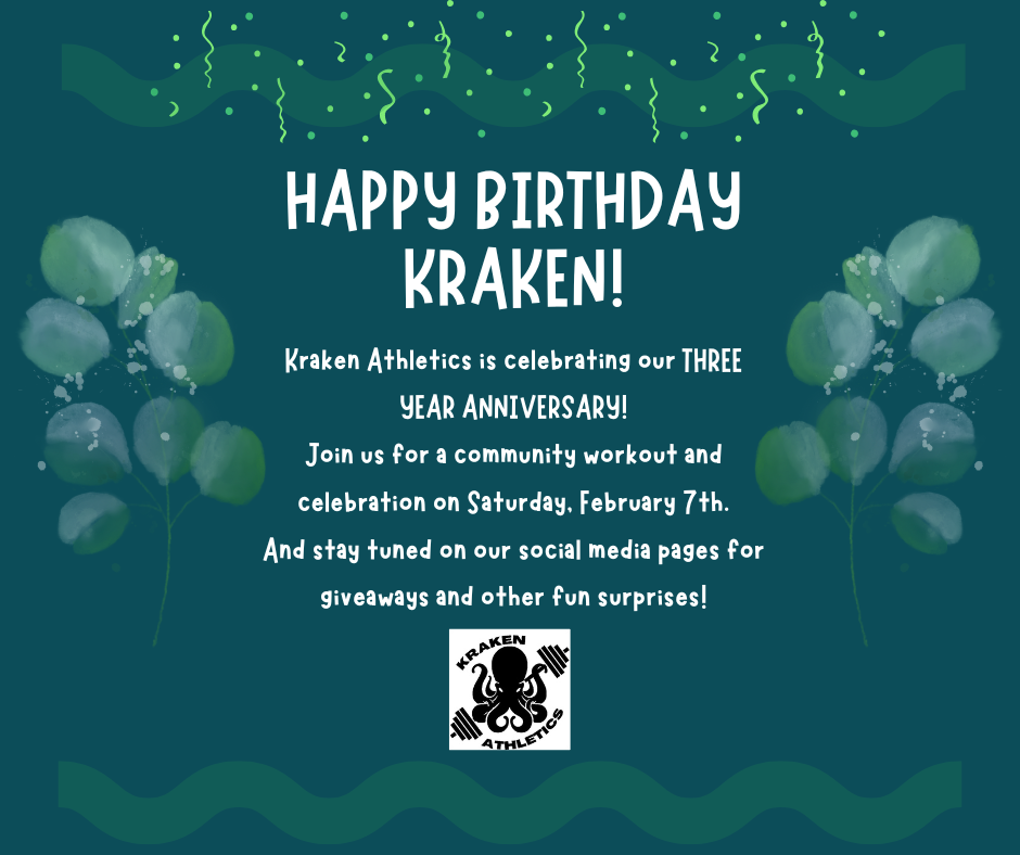 Three Year Anniversary Celebration