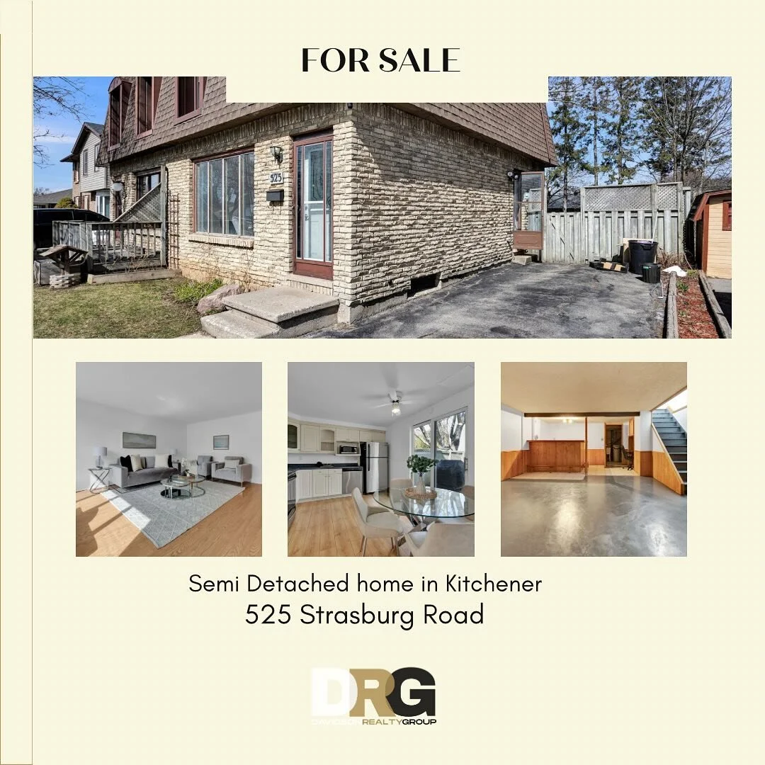 Listed for $500,000 🤩
3 bedrooms 🛏️
2 bathrooms 🛀 
Adorable semi-detached awaiting new owners&hellip;.it could be you!
Open house Saturday, March 30th 2pm-4pm
Sunday, March, 31st 12-2pm
Hope to see you there! 

#FirstTimeHomeBuyer #SemiDetached #R