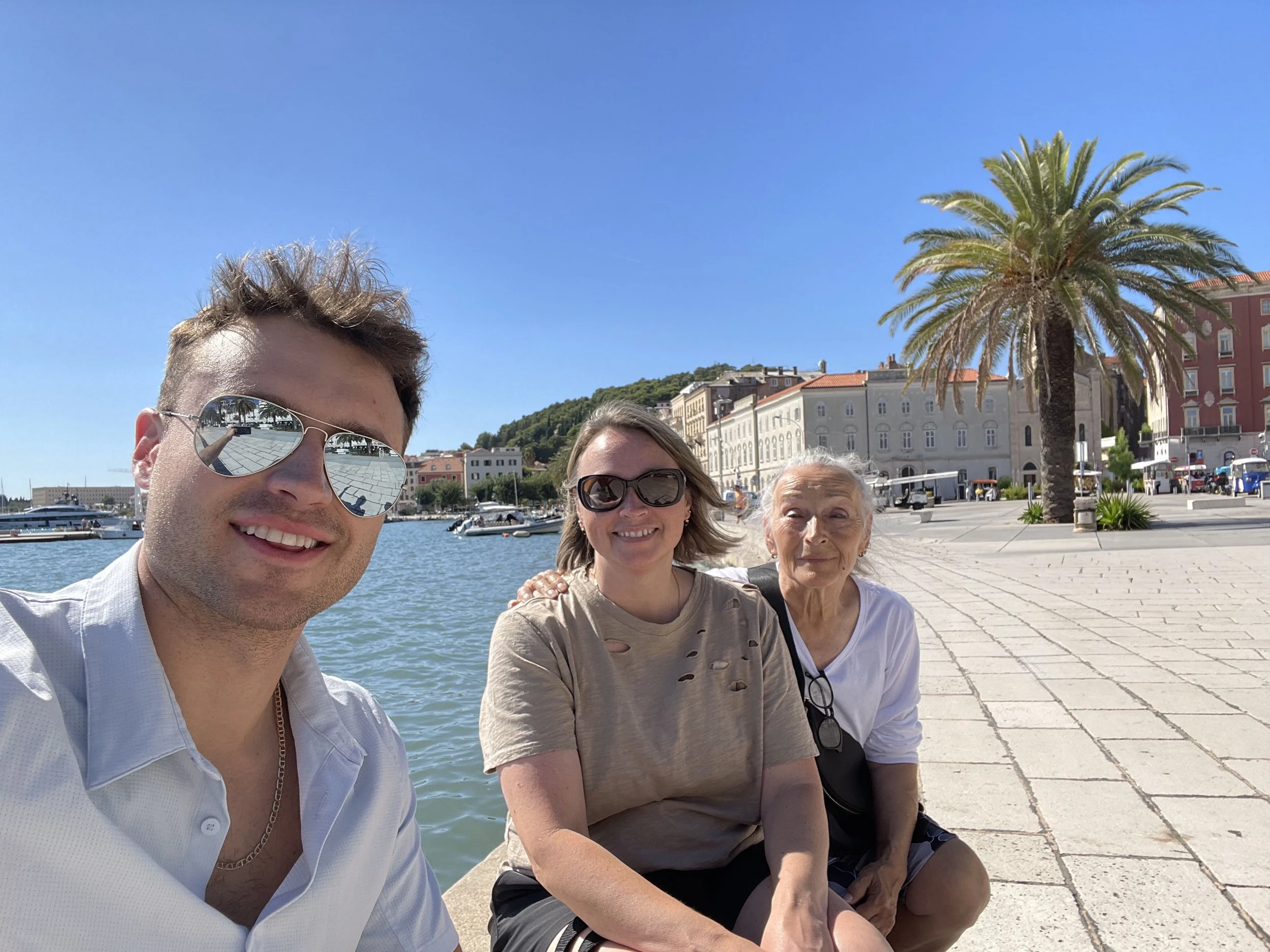 Generational trip with mom, daughter and grandson to Croatia.