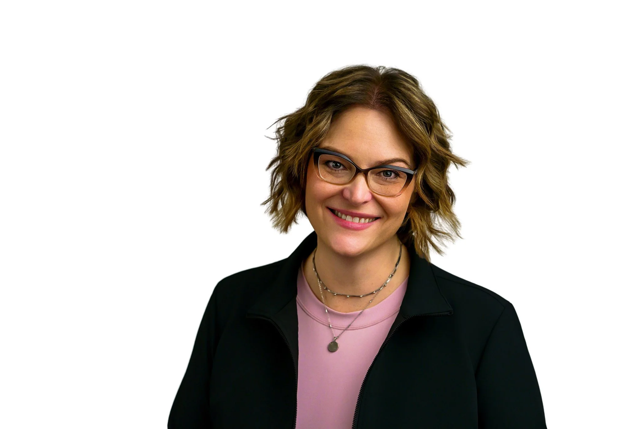 Female professional business posing for a headshot portrait with Monda Goette Photography