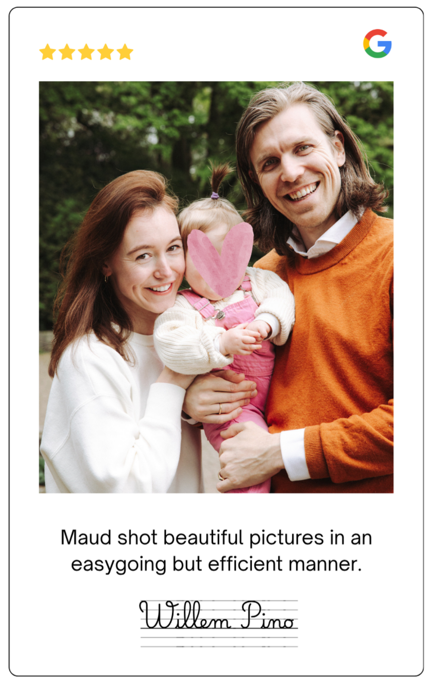 Maud shot beautiful pictures in an easygoing but efficient manner.