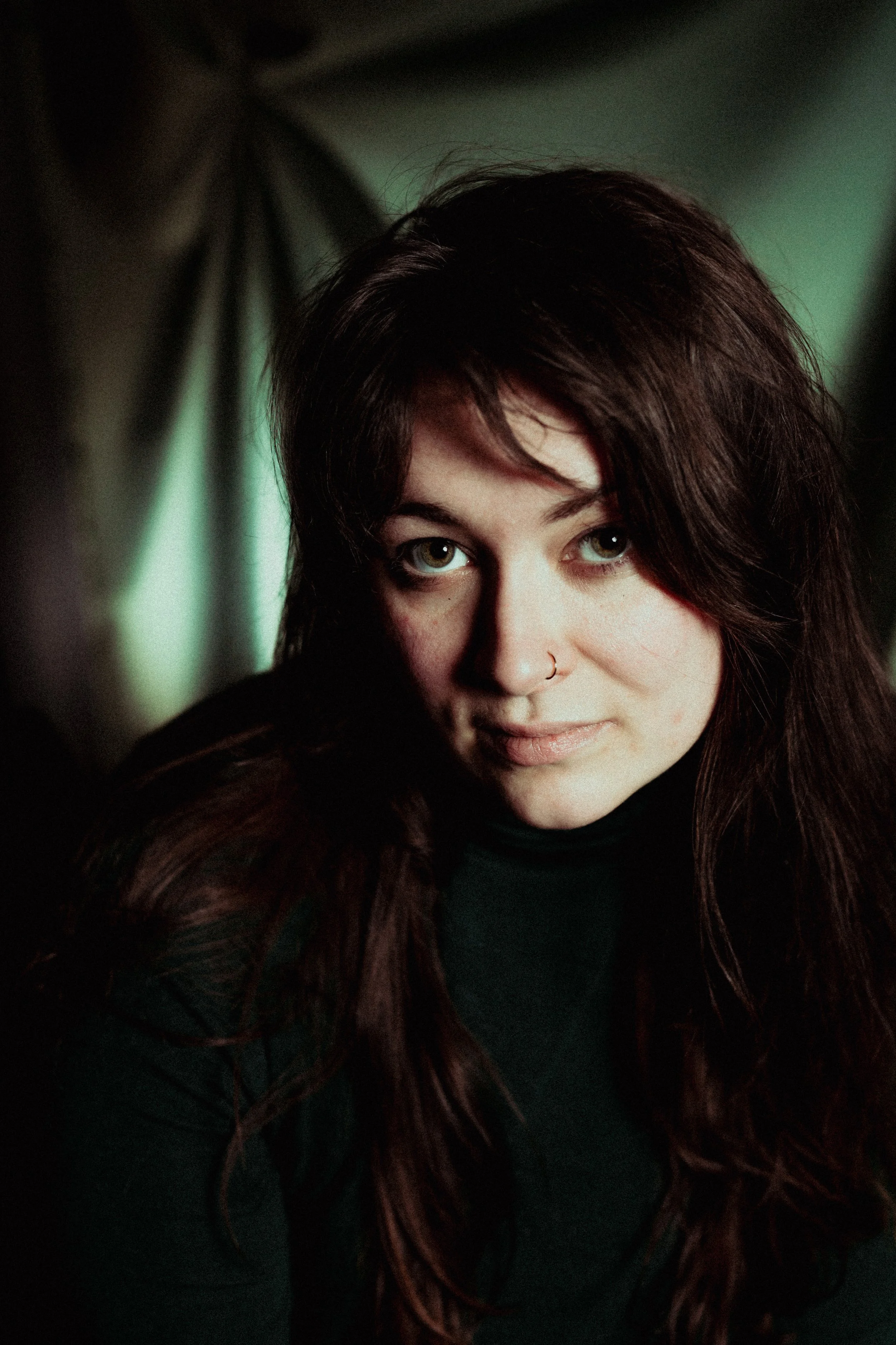 Fotograaf Maud Fernhout (de Kraamfotograaf) in haar eigen studio (Amsterdam NDSM).