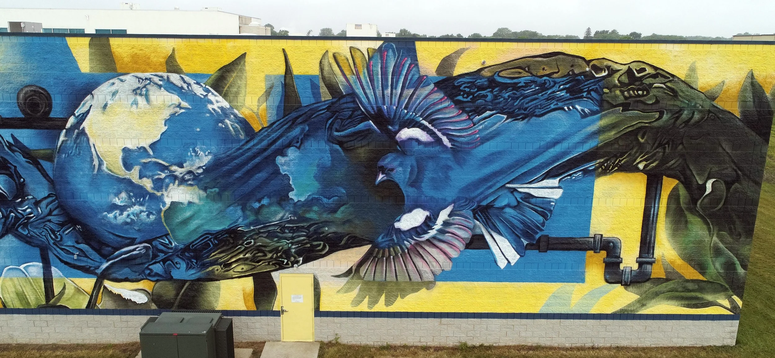 Monroe, Michigan, USA FEDCO / PLNTNG Seeds — Drift Mural Co.