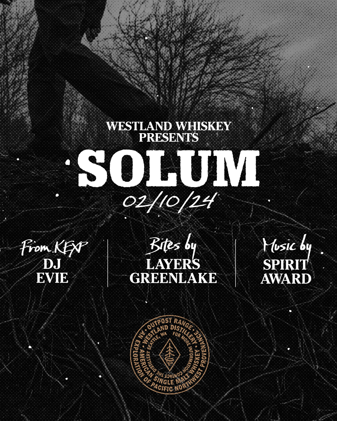 SOLUM EDITION 2 RELEASE PARTY — Westland Distillery
