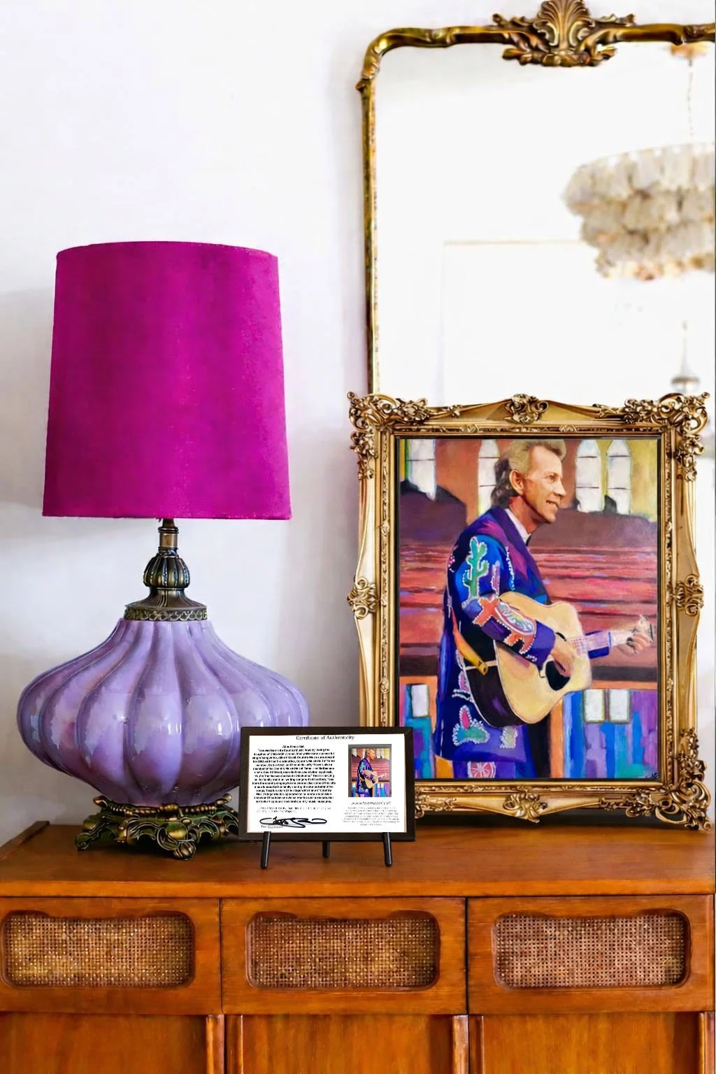 "Rhinestone Revival" Art print 11x14"