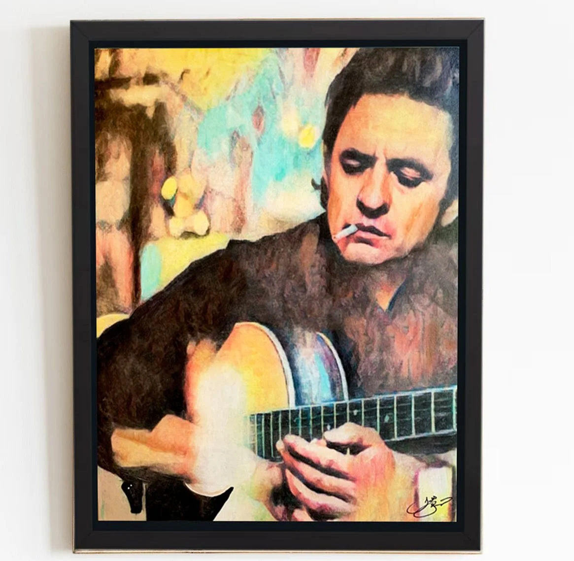 Johnny Cash #2 Art Print 11x14"