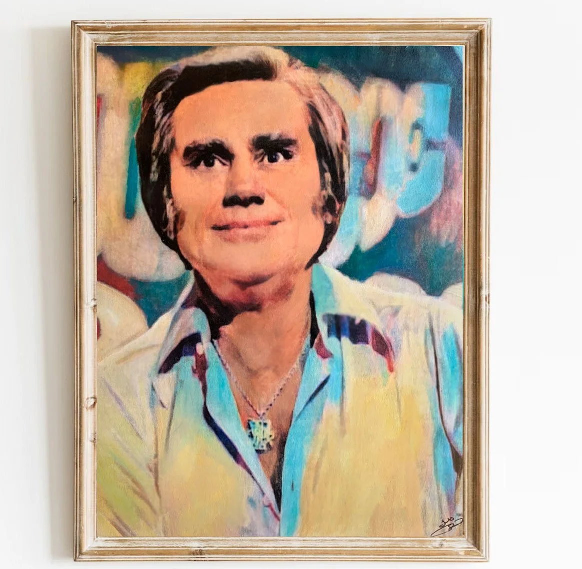 George Jones #2 Art Print 11x14"