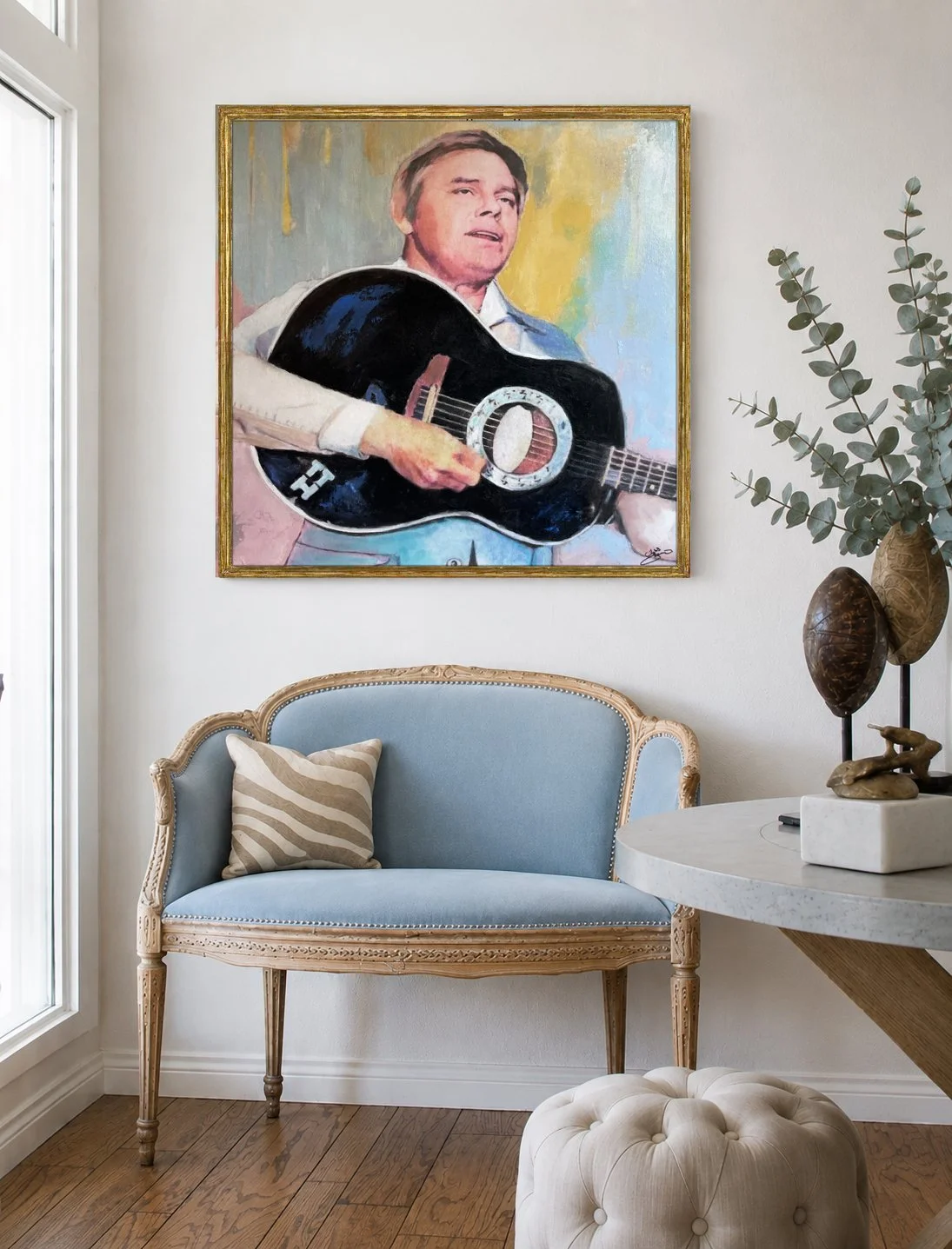 SOLD Original Painting: The Storyteller  24x24"