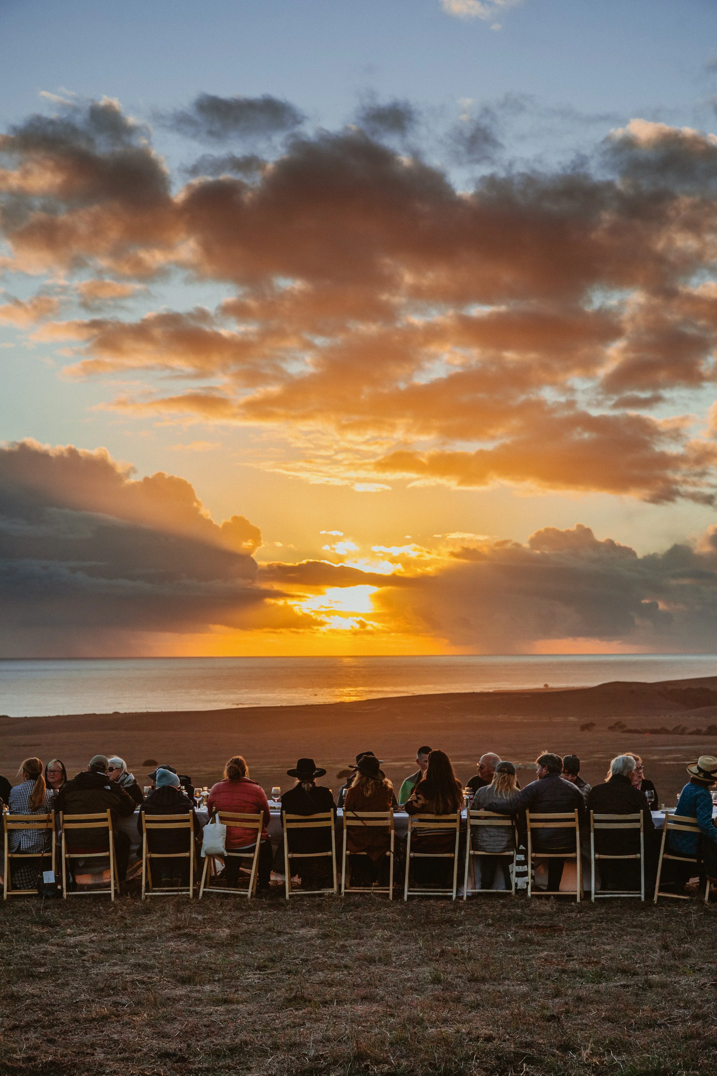 Hearst Ranch and Winery hosted "Outstanding in the Field" dinners