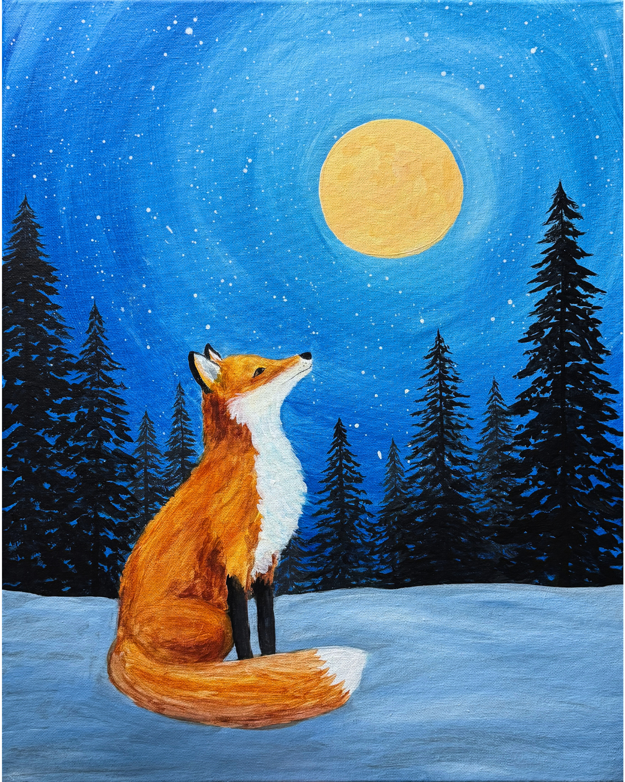 Fox And The Moon