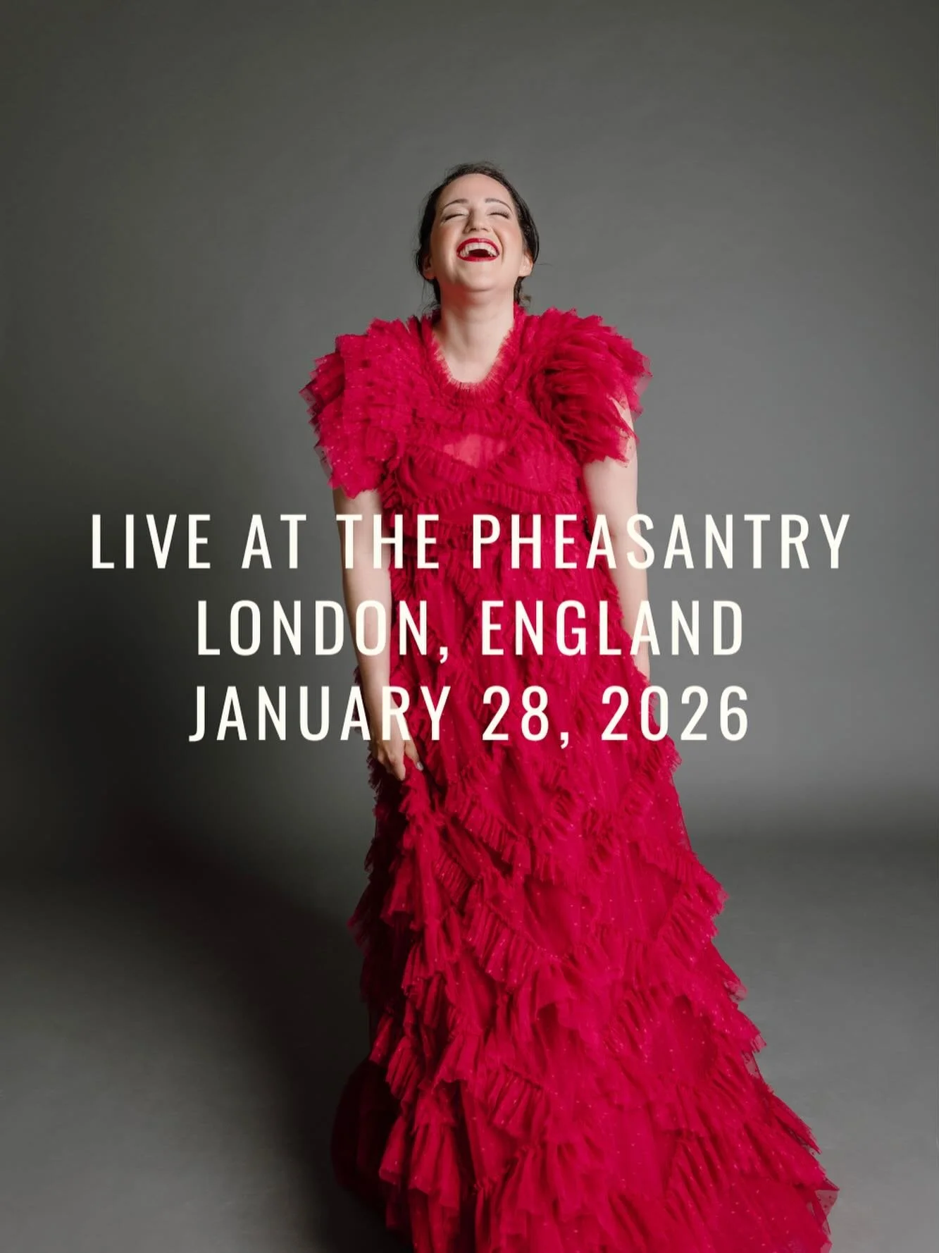 Happy New Year!! ✨ This month I&rsquo;ll be making my London music debut at @pizzaexpresslive in Chelsea at The Pheasantry!! 🥳

Join me for a special one-night-only of music, celebration, and love with the phenomenal Nicole Wakabayashi on the piano.