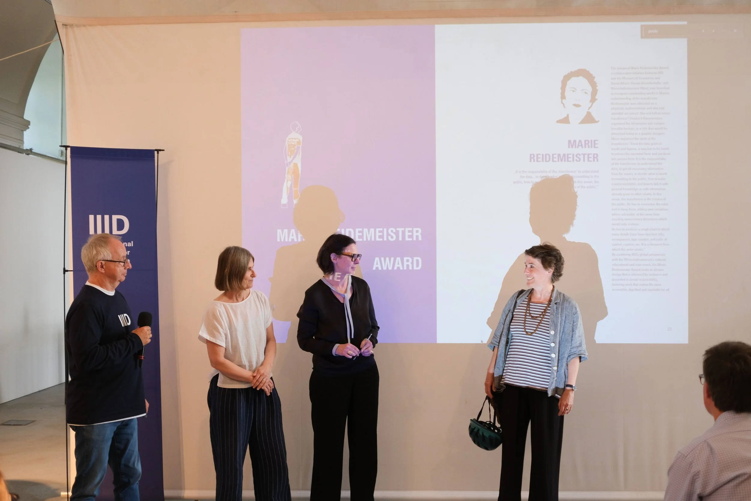 Marie Reidemeister Prize: Moniteurs