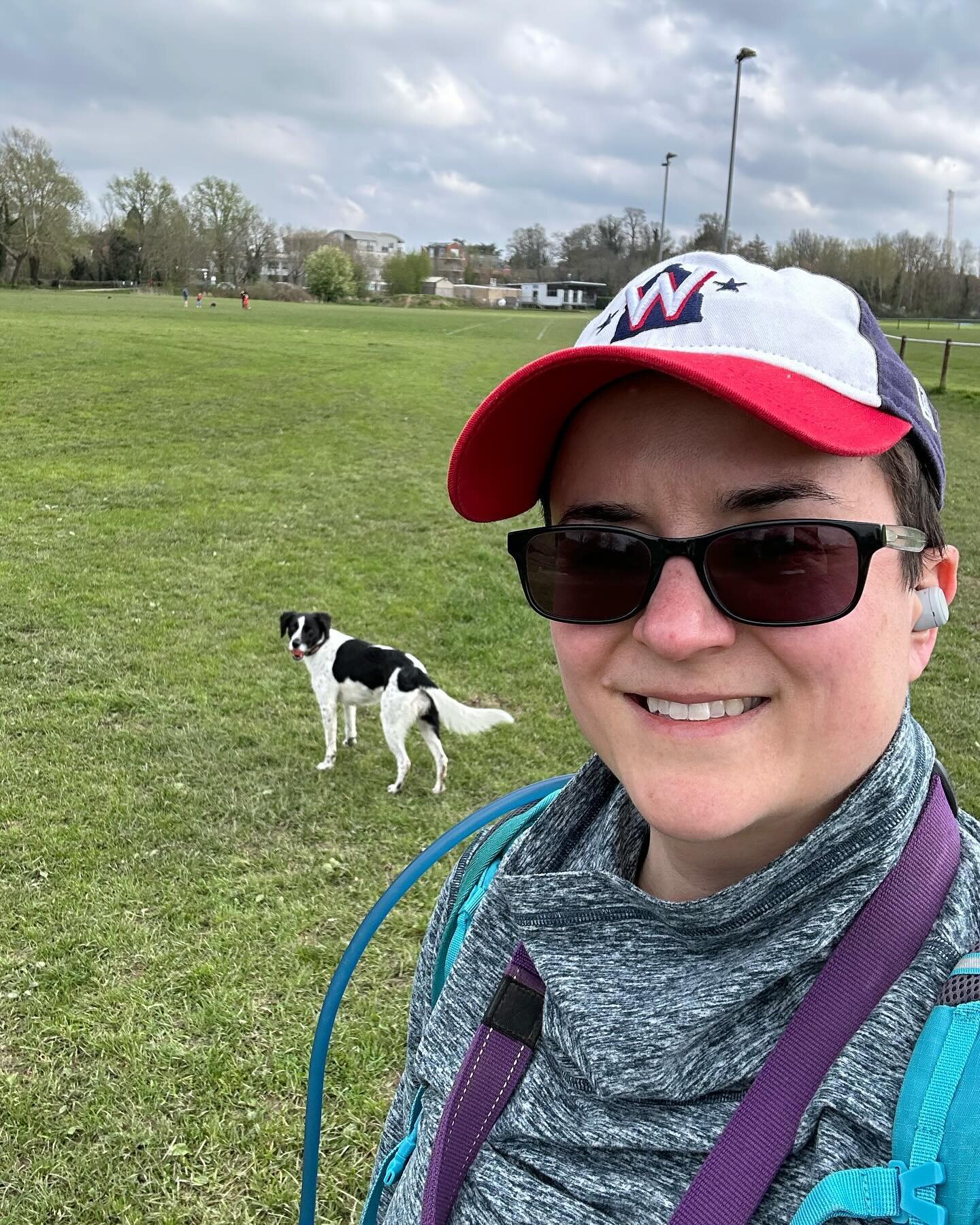 I didn&rsquo;t feel like leaving the house today. But she needed to walk, so out I went. 

I&rsquo;m glad I did. It took me a while to warm up, and I had to keep telling myself to keep going. 

Some days are like that. Even when it&rsquo;s sunny and 