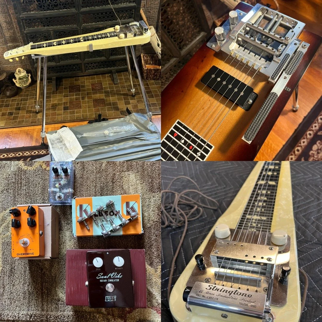 A select, but cool group of consignment pieces just went live or received a new price on the Two Moons Reverb shop. Indy people; contact me for local pricing.
