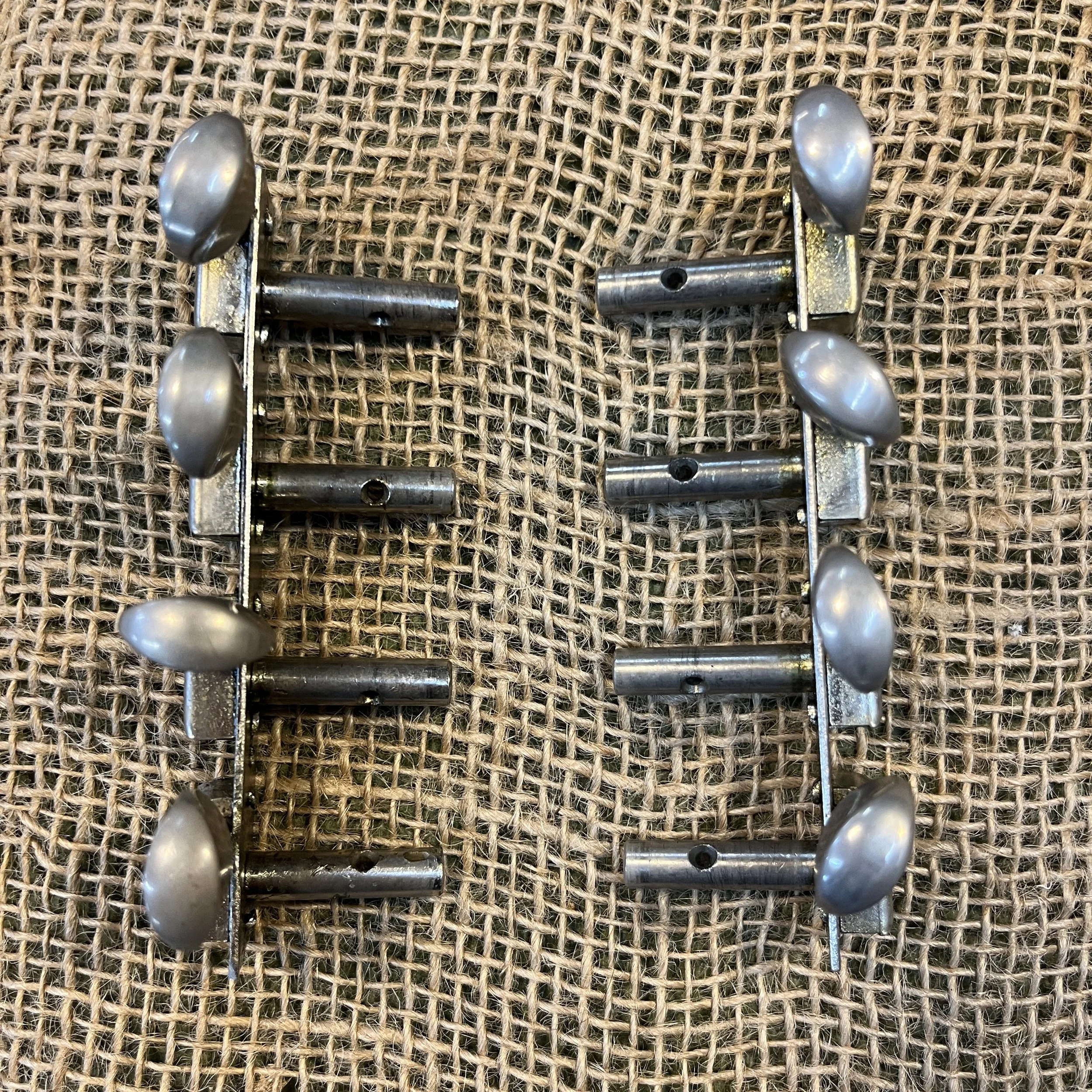Kluson 8-String Steel Guitar Tuners 1970s - Nickel