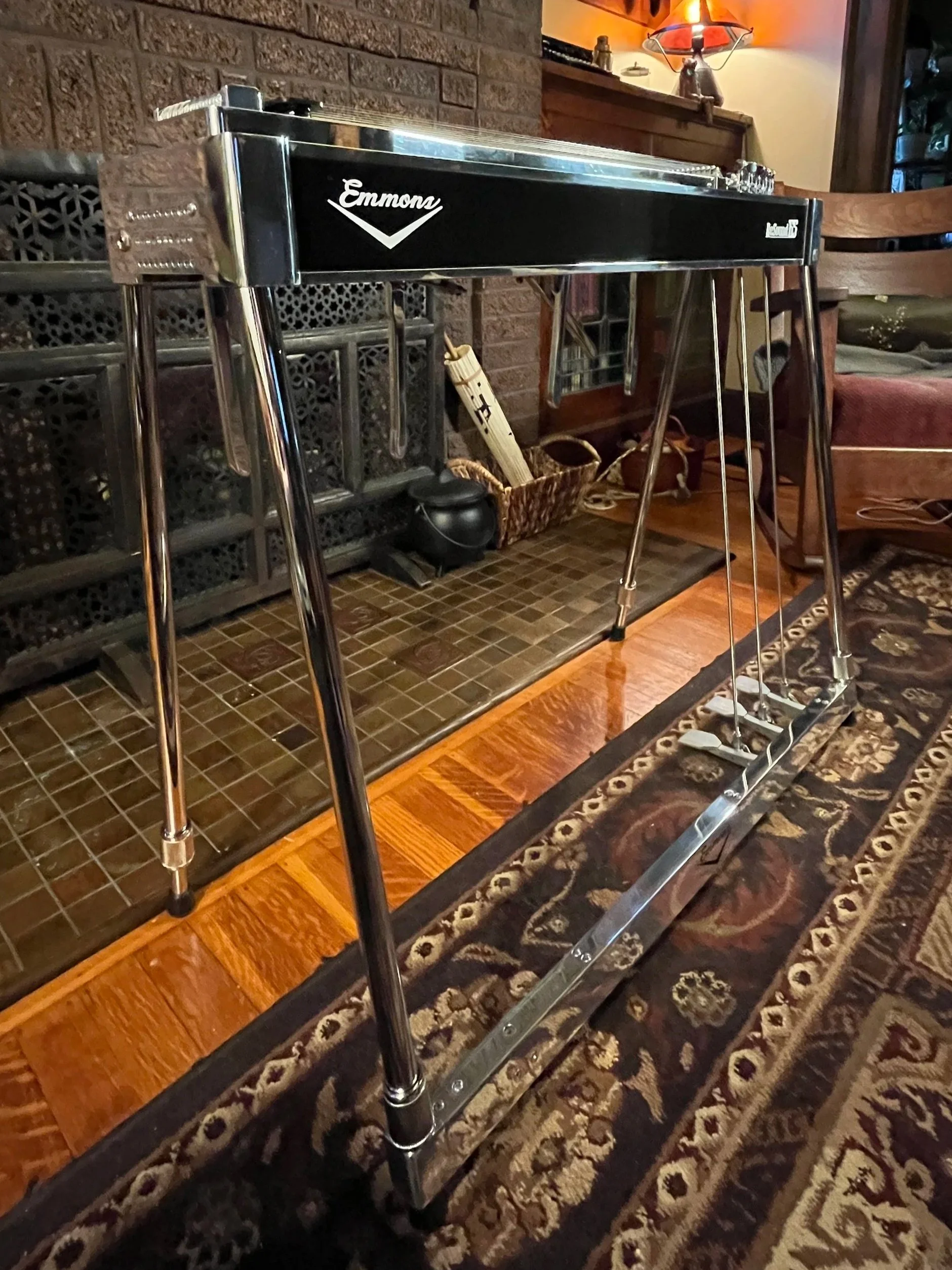 Emmons Resound'65 S10 Pedal Steel set up and ready to play.