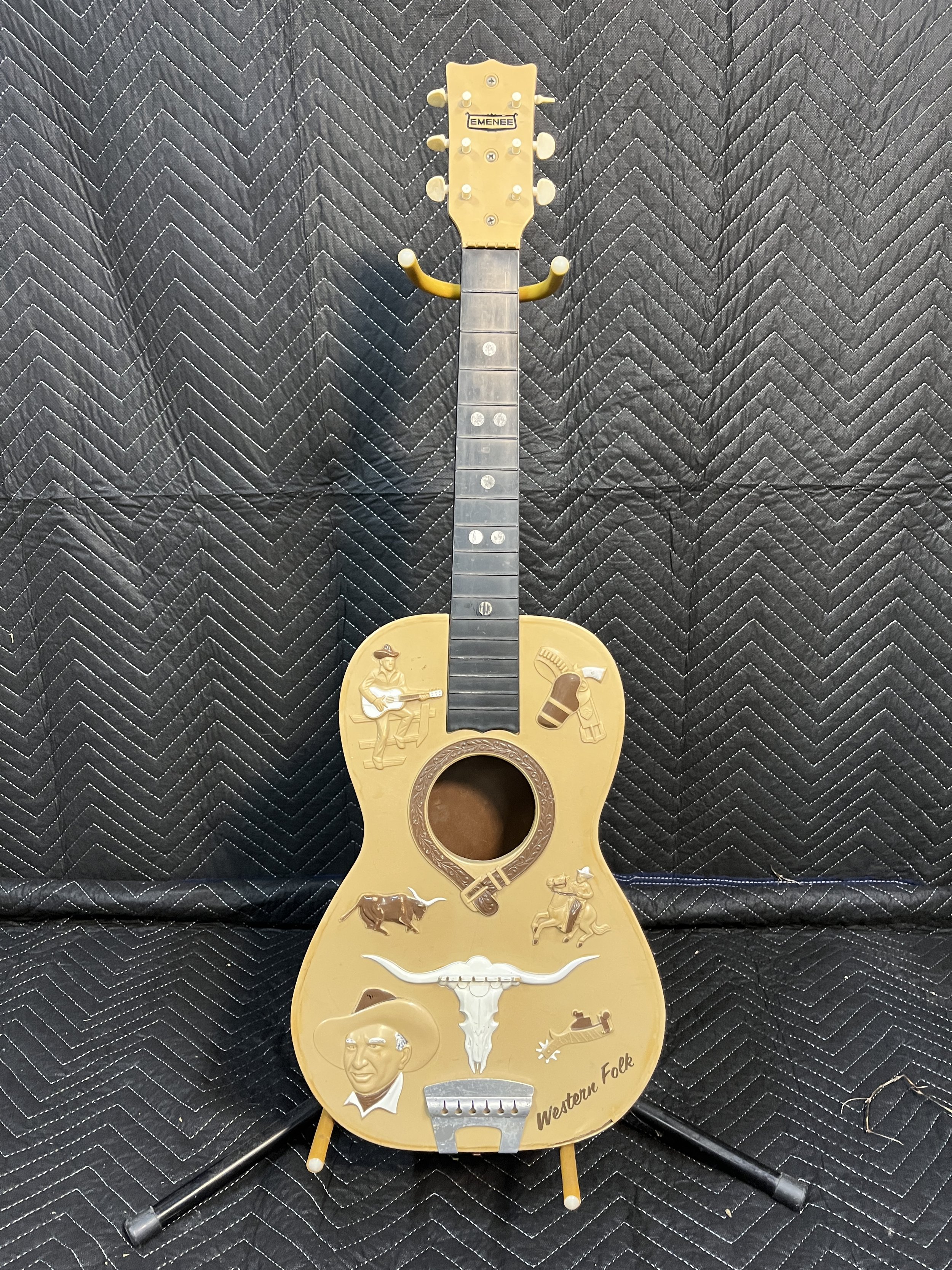Emenee Gene Autry Cowboy Guitar - Plastic