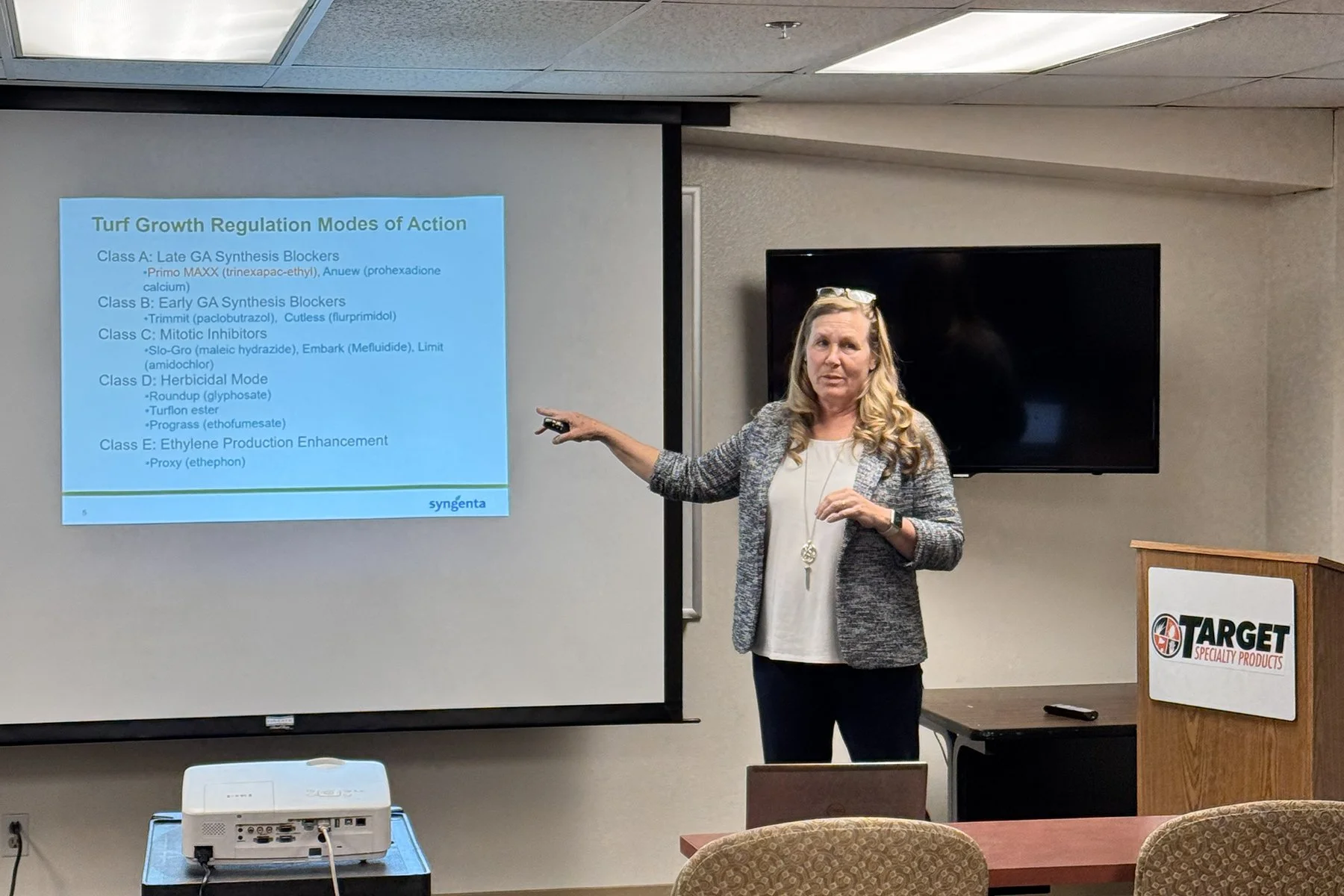 Syngenta rep Kimberly Gard