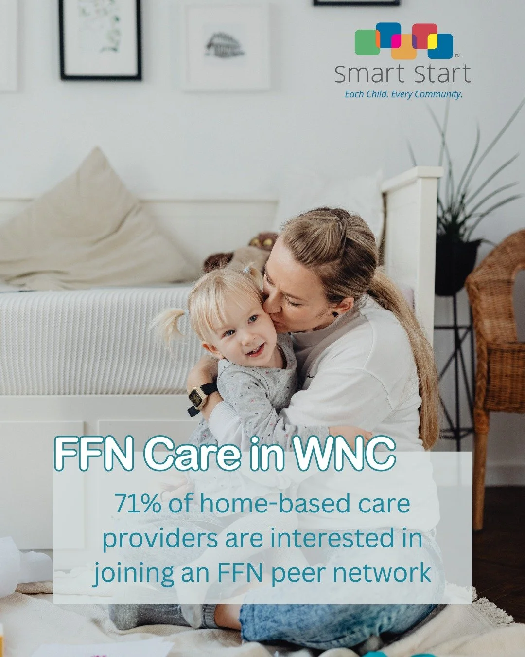 In our recent regional FFN research project, 71% of home-based care providers indicated that they were interested in joining an FFN peer network. 

With care networks like SSTC's own local FFN network, providers have the opportunity to receive financ